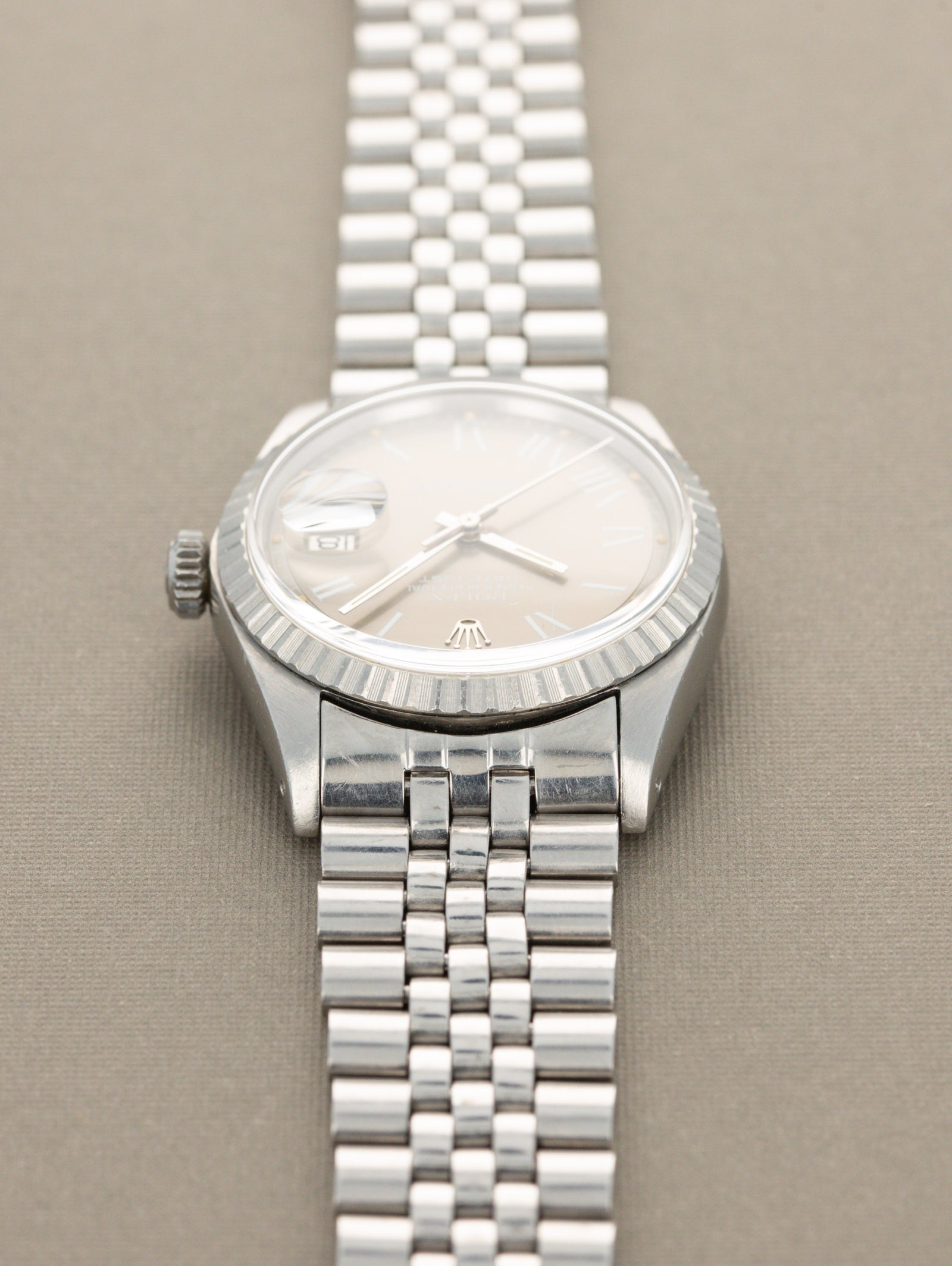 Rolex Datejust Ref. 1603 - Satin Grey 'Buckley' Dial