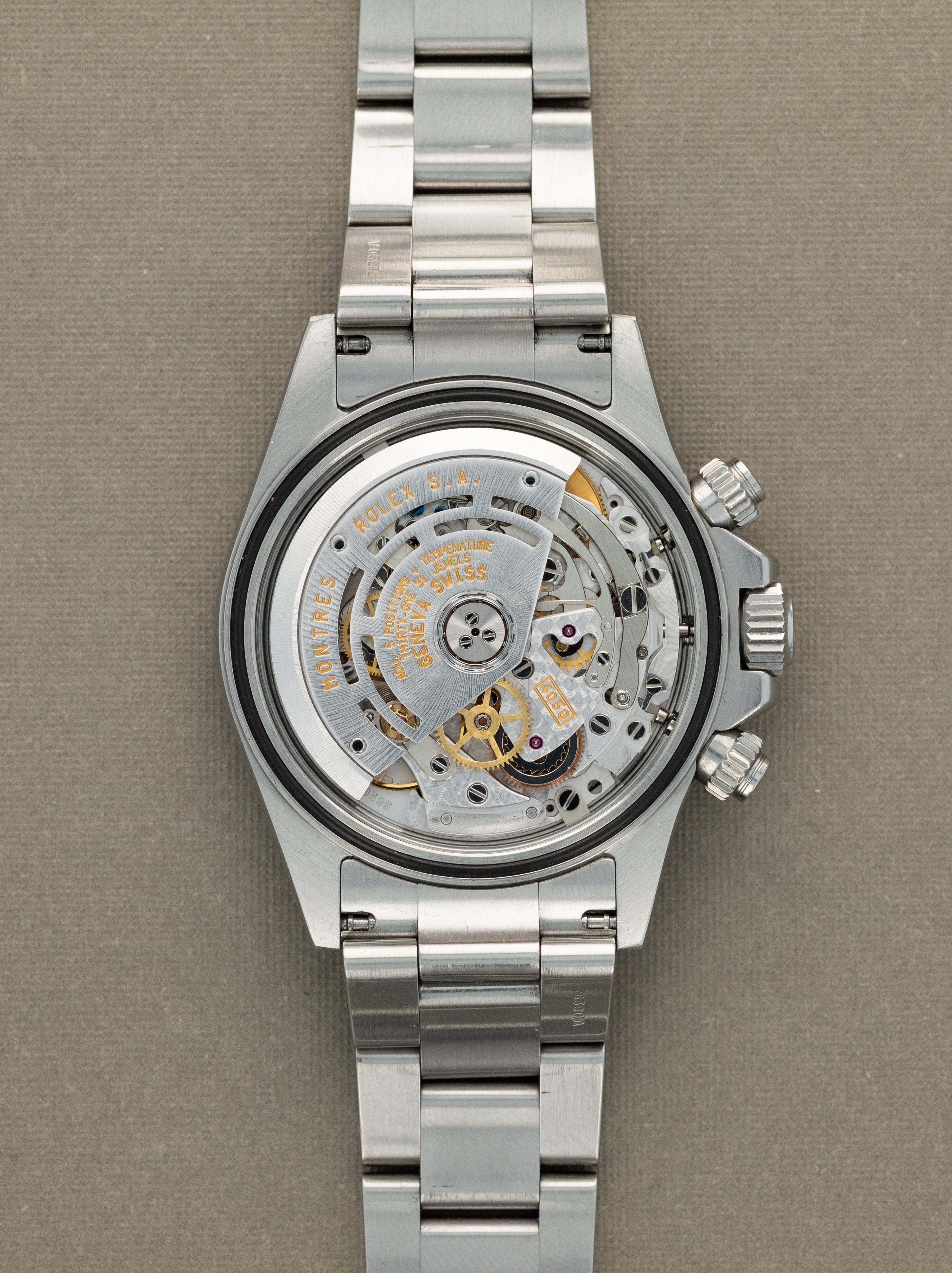 Rolex Daytona Ref. 16520 'Zenith' - Black Dial W/ Rolex Service Card