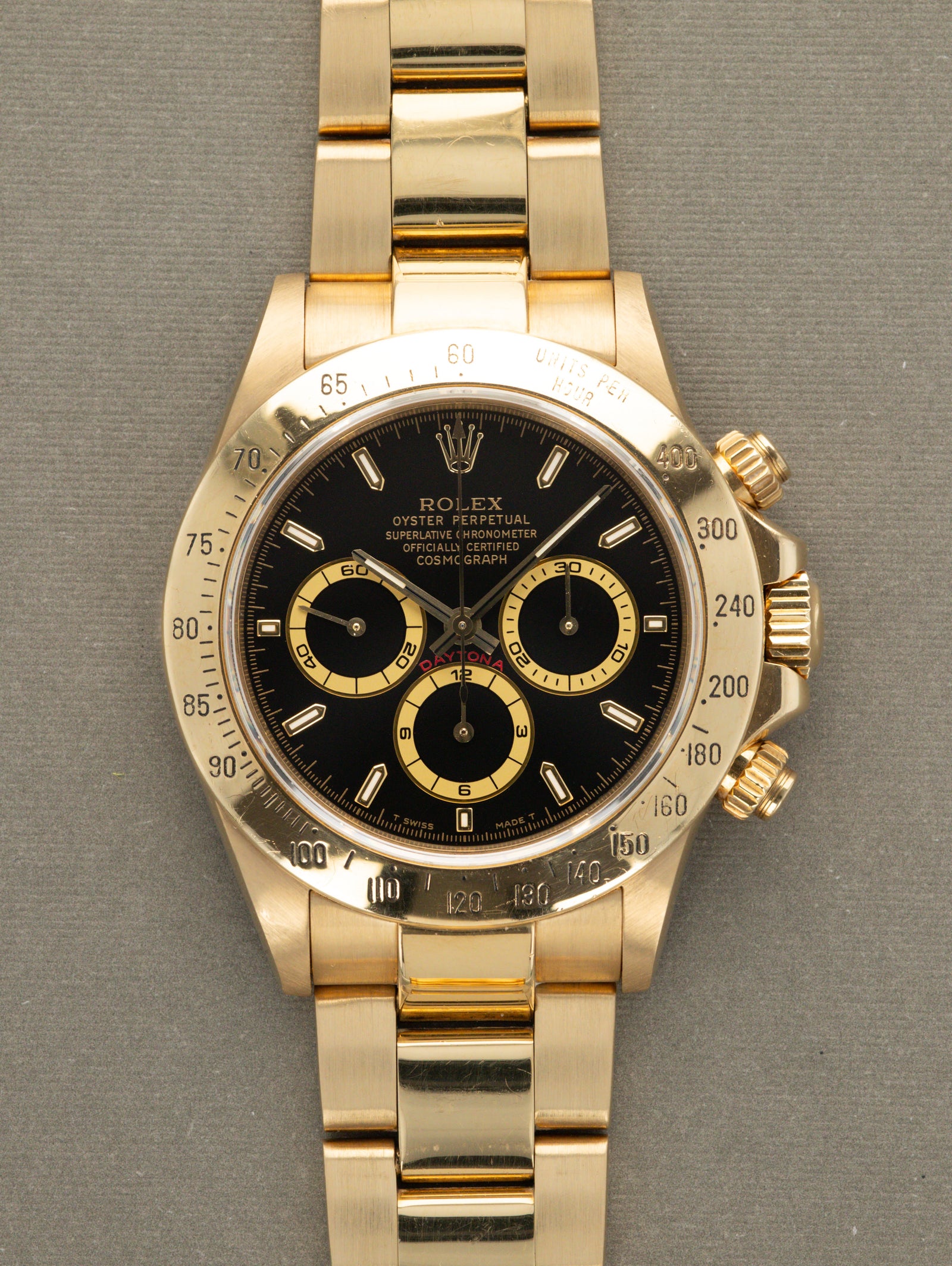 Rolex Daytona Ref. 16528 - Black Tritium Dial