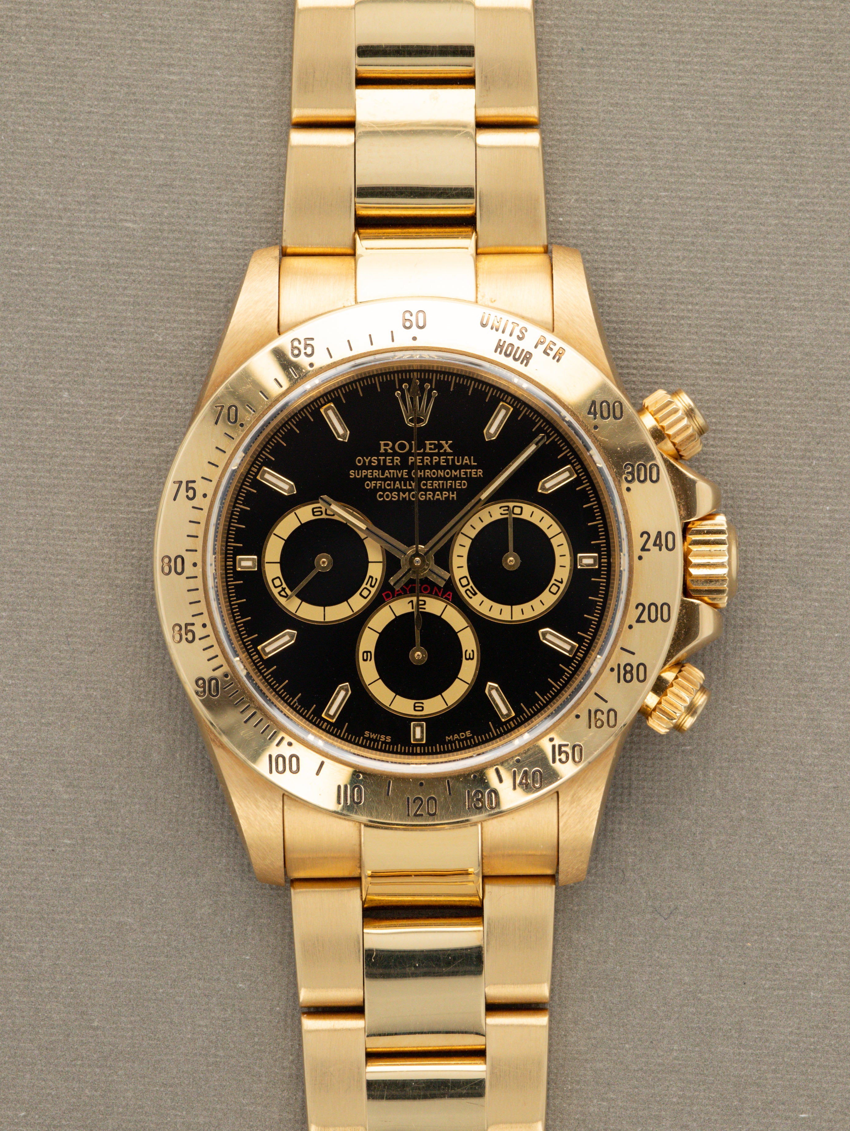 Rolex Daytona Ref. 16528 'Zenith' - Black Dial W/ Box & Papers