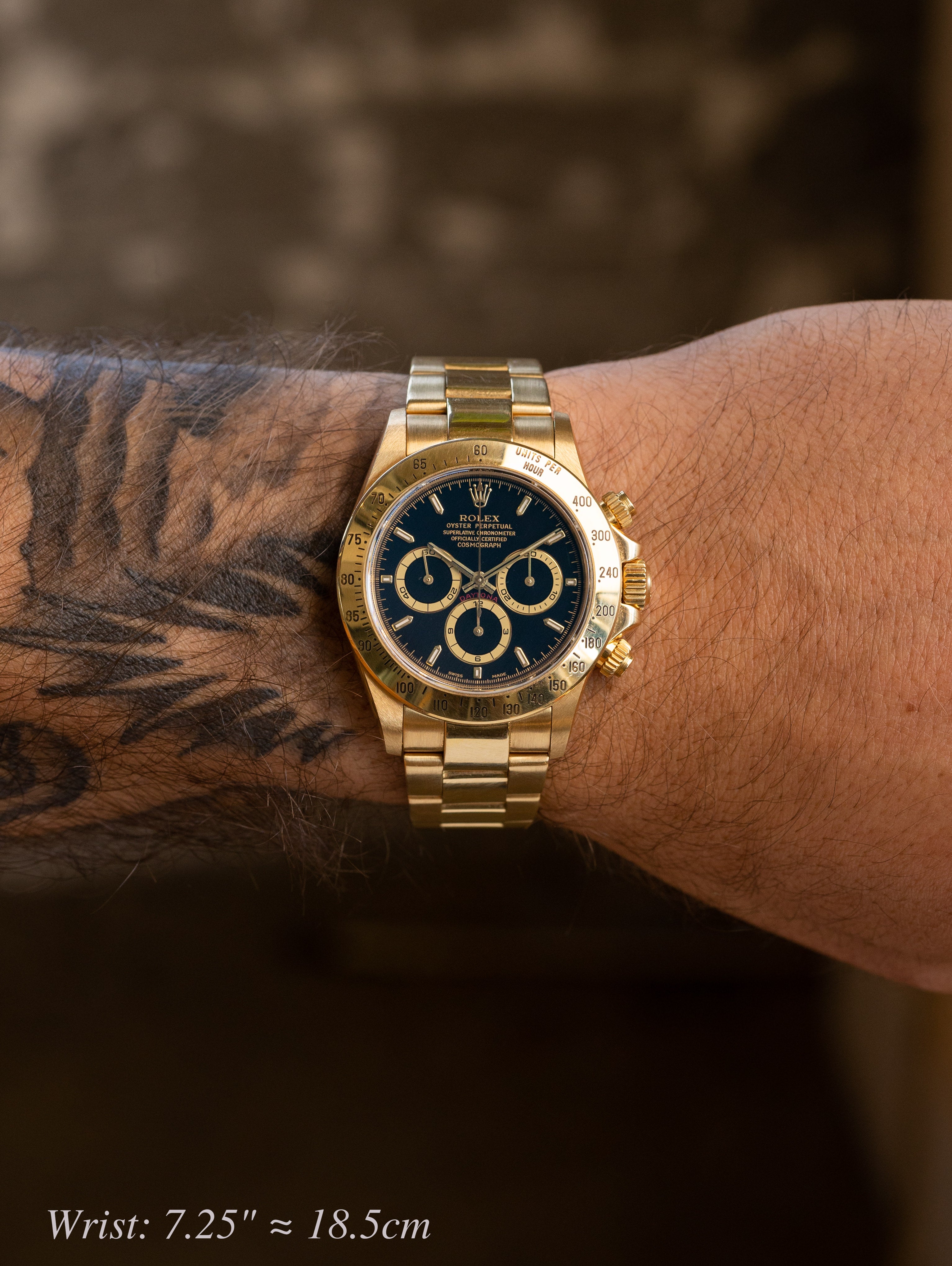 Rolex Daytona Ref. 16528 'Zenith' - Black Dial W/ Box & Papers