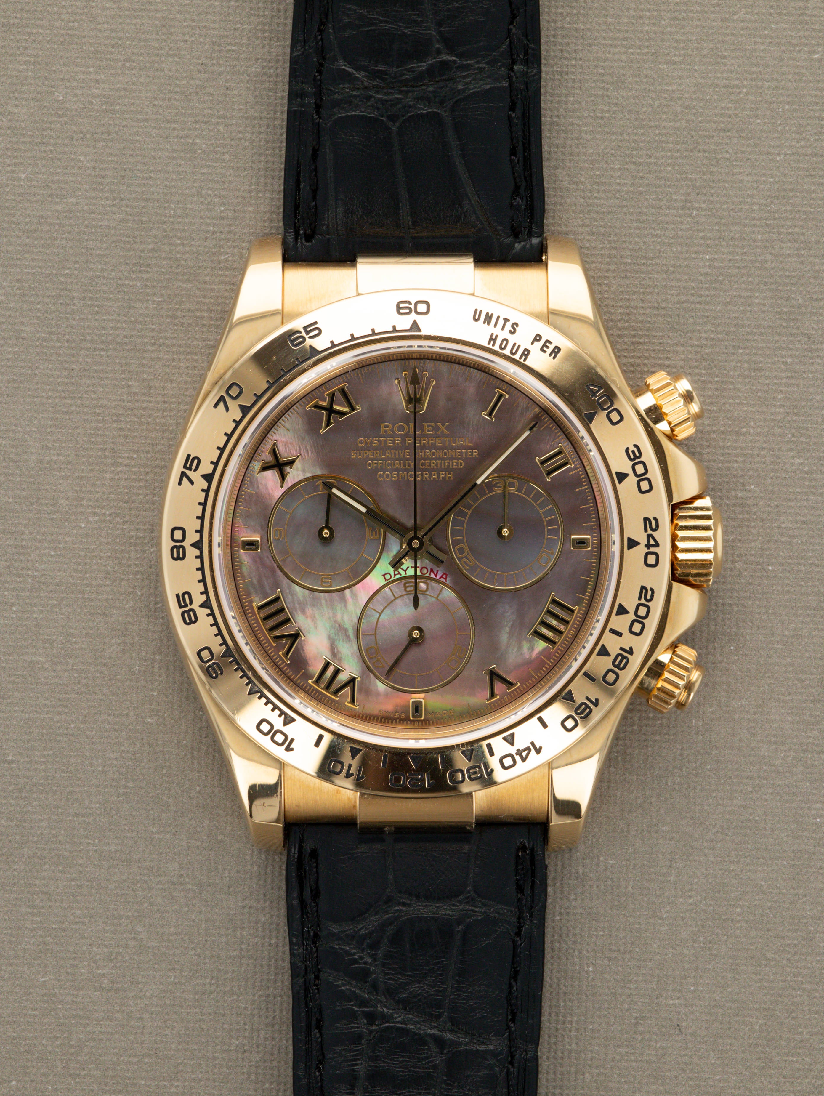 Rolex Daytona Ref. 116518 - Tahitian 'Mother Of Pearl' Dial w/ Box & Papers