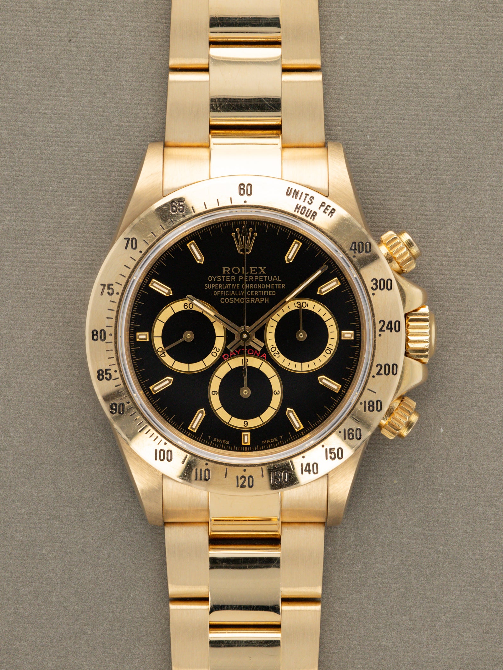 Rolex Daytona Ref. 16528 - 18K Gold 'Inverted 6' Dial