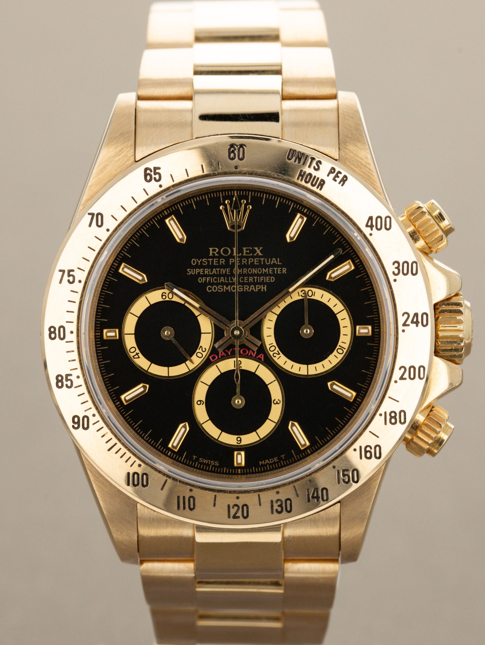 Rolex Daytona Ref. 16528 - 18K Gold 'Inverted 6' Dial