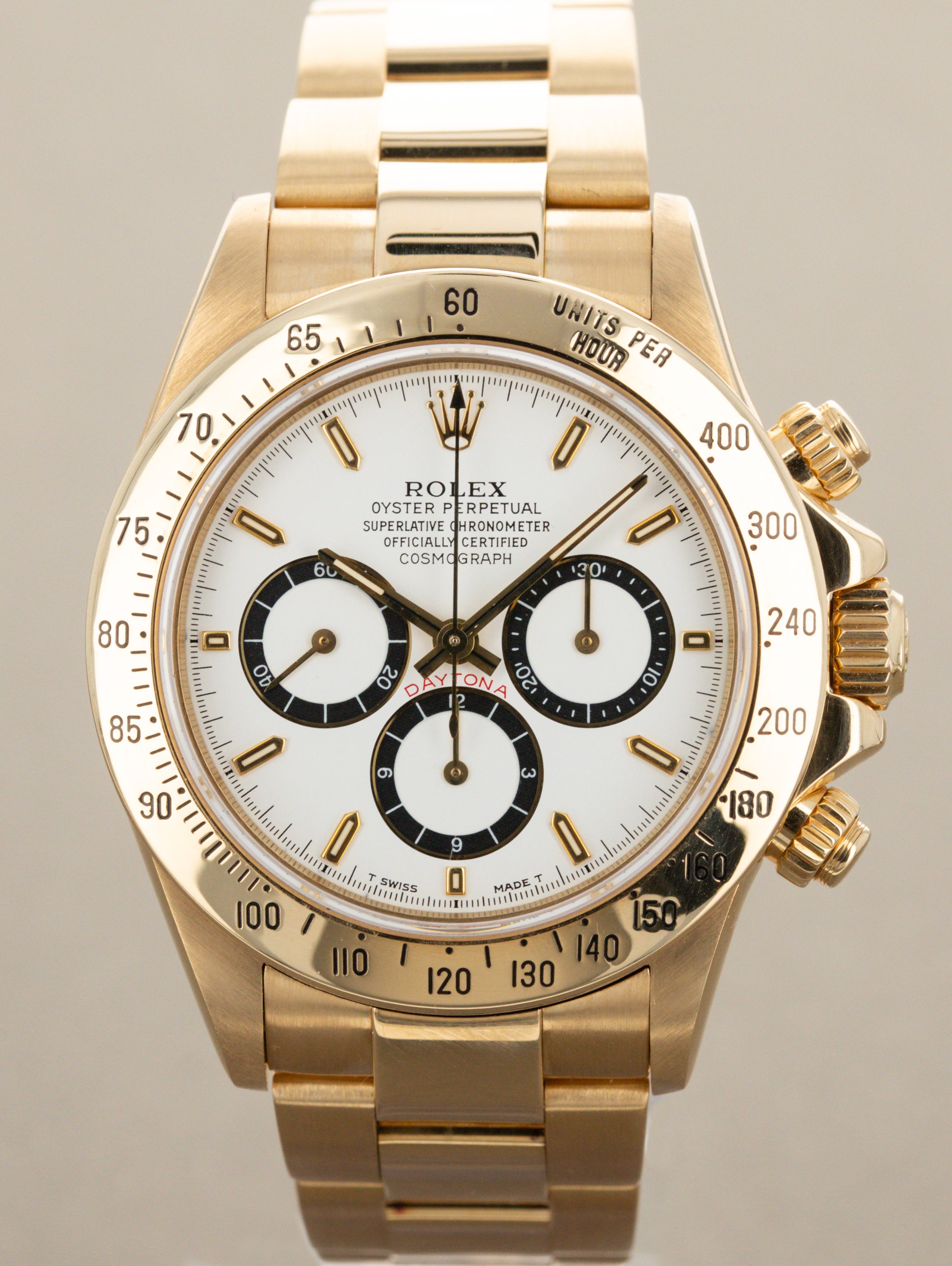 Rolex Daytona Ref. 16528 White Inverted 6