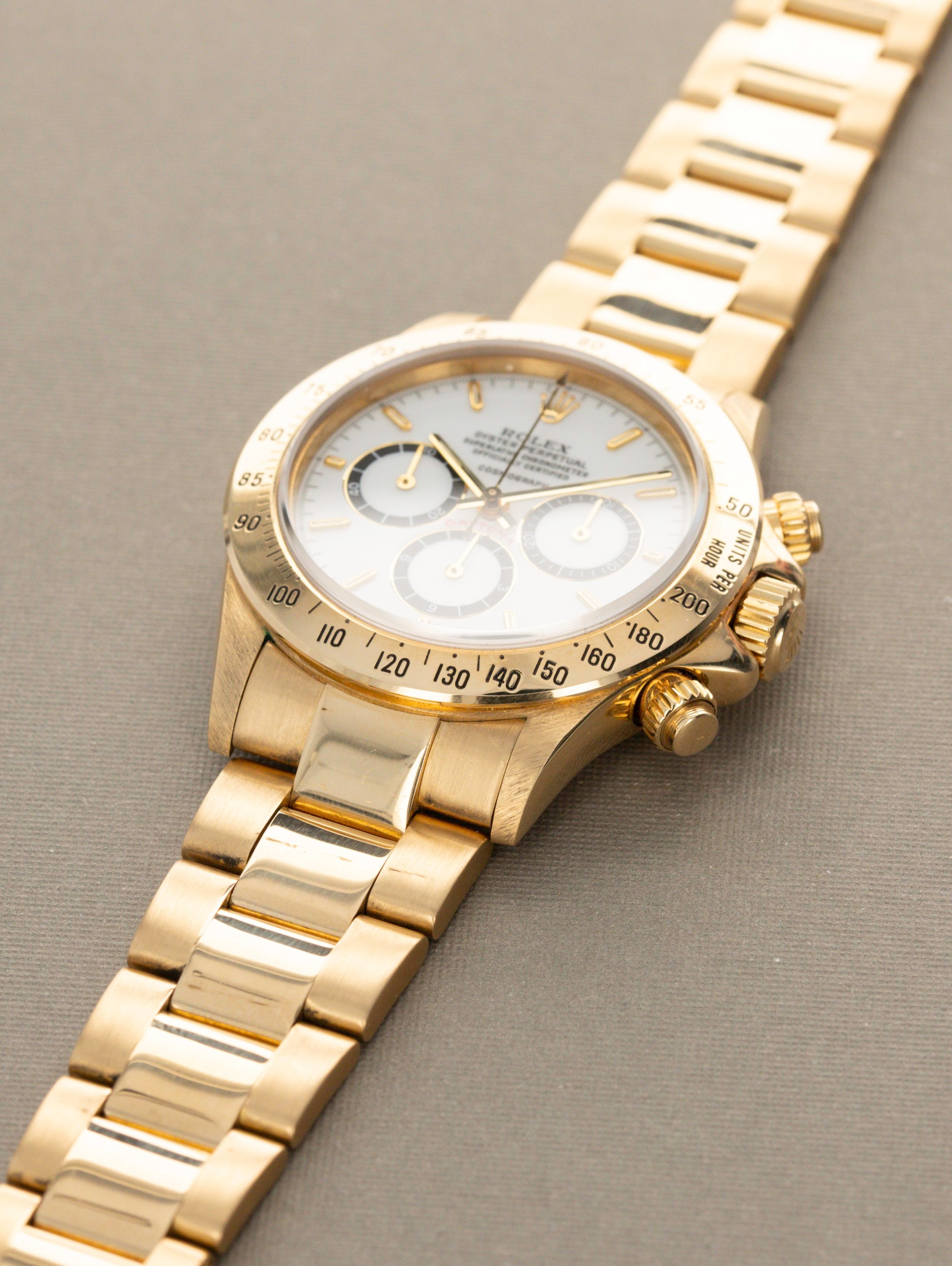 Rolex Daytona Ref. 16528 Floating Cosmograph Porcelain Dial