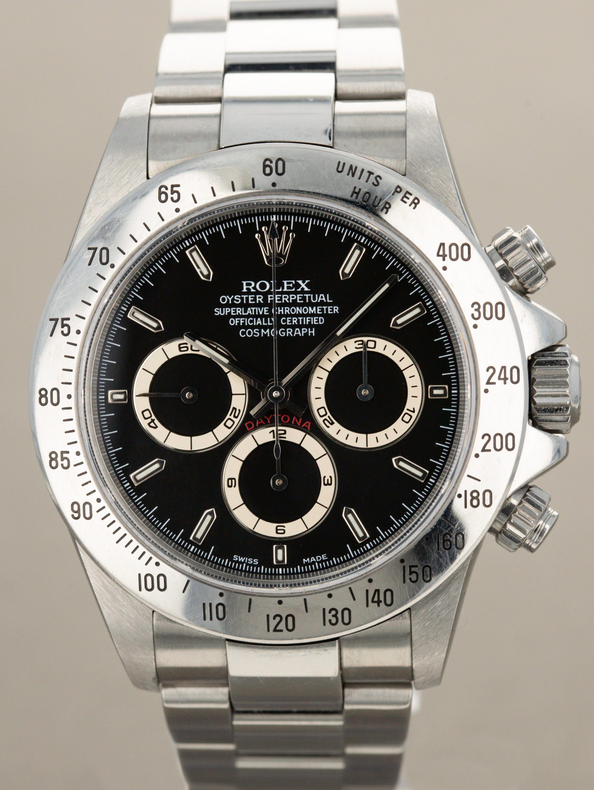 Rolex 'Zenith' Daytona Ref. 16520 - Mint Unpolished, with Boxes & Papers