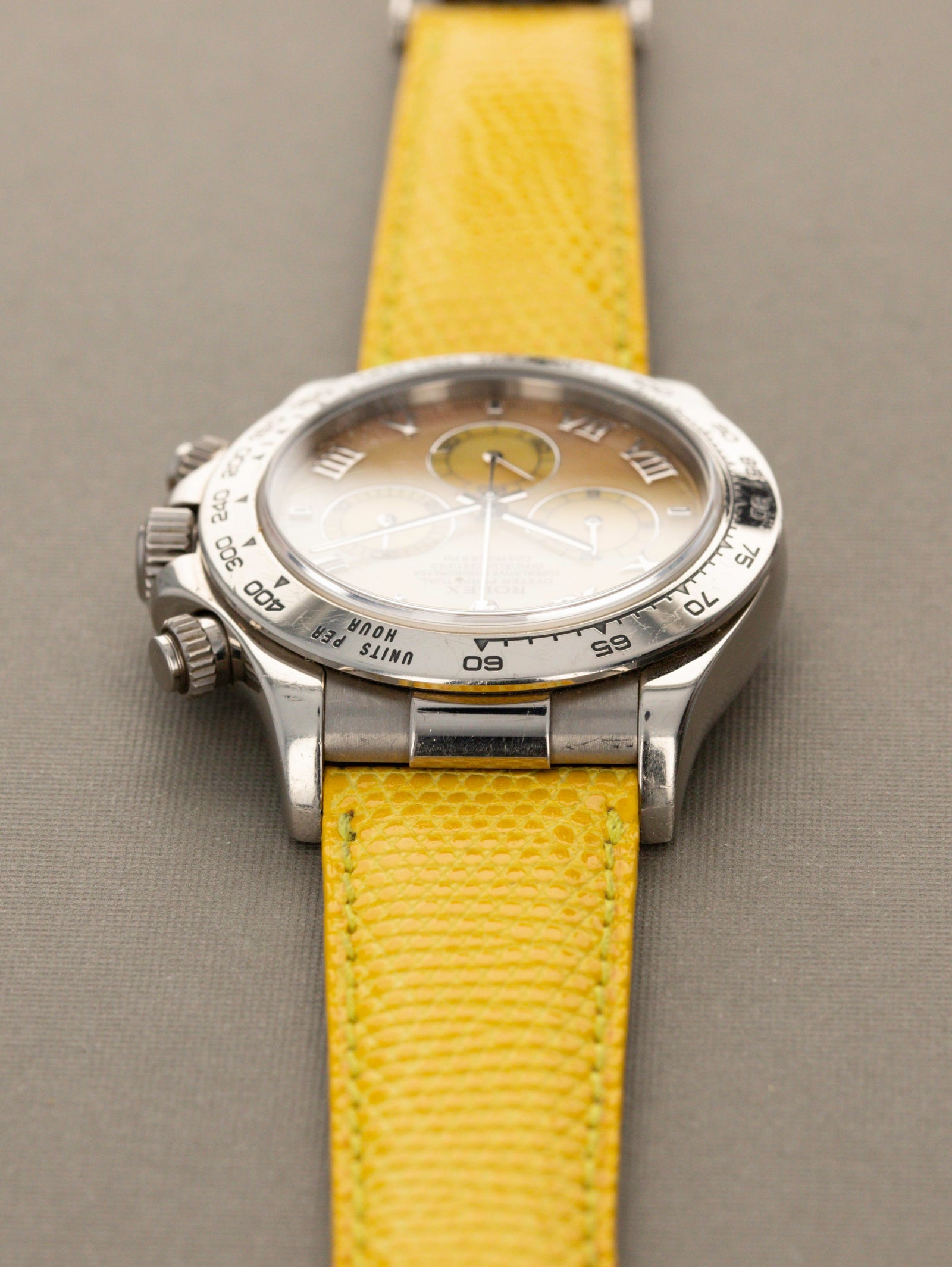Rolex Daytona Ref. 116519 Yellow MOP Beach