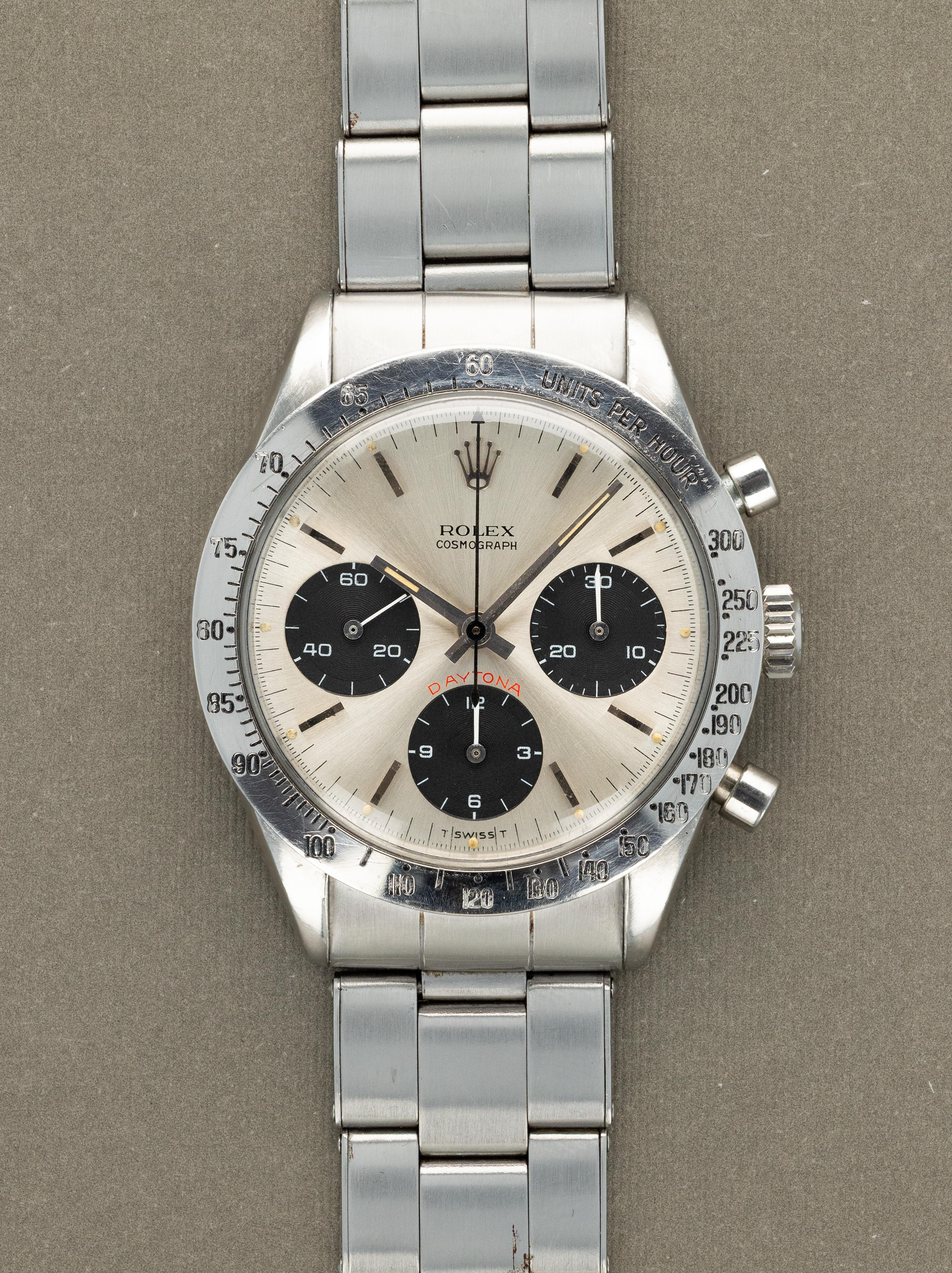 Rolex Daytona Ref. 6239 - 'Cherry Red' Siver Panda Dial