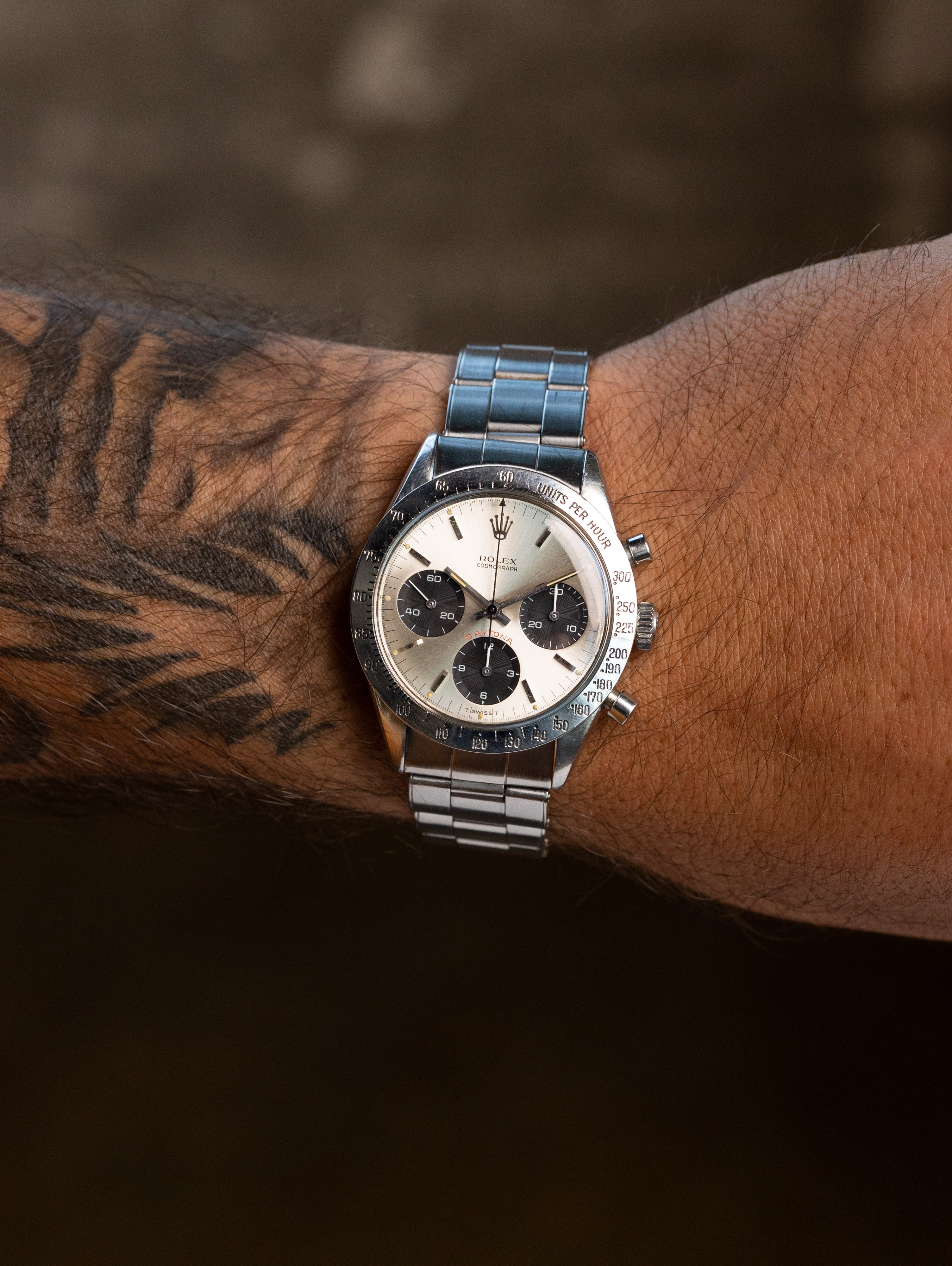 Rolex Daytona Ref. 6239 - 'Cherry Red' Siver Panda Dial