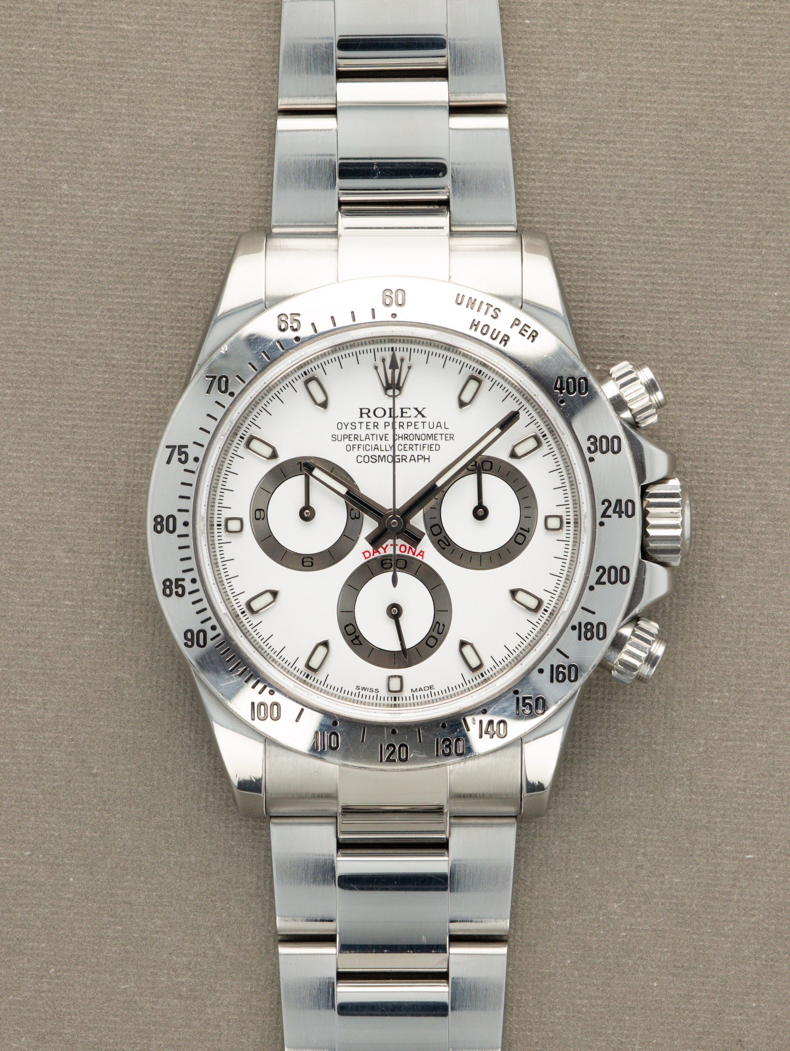 Rolex Daytona Ref. 116520 - White 'APH' Dial w/ Full Set