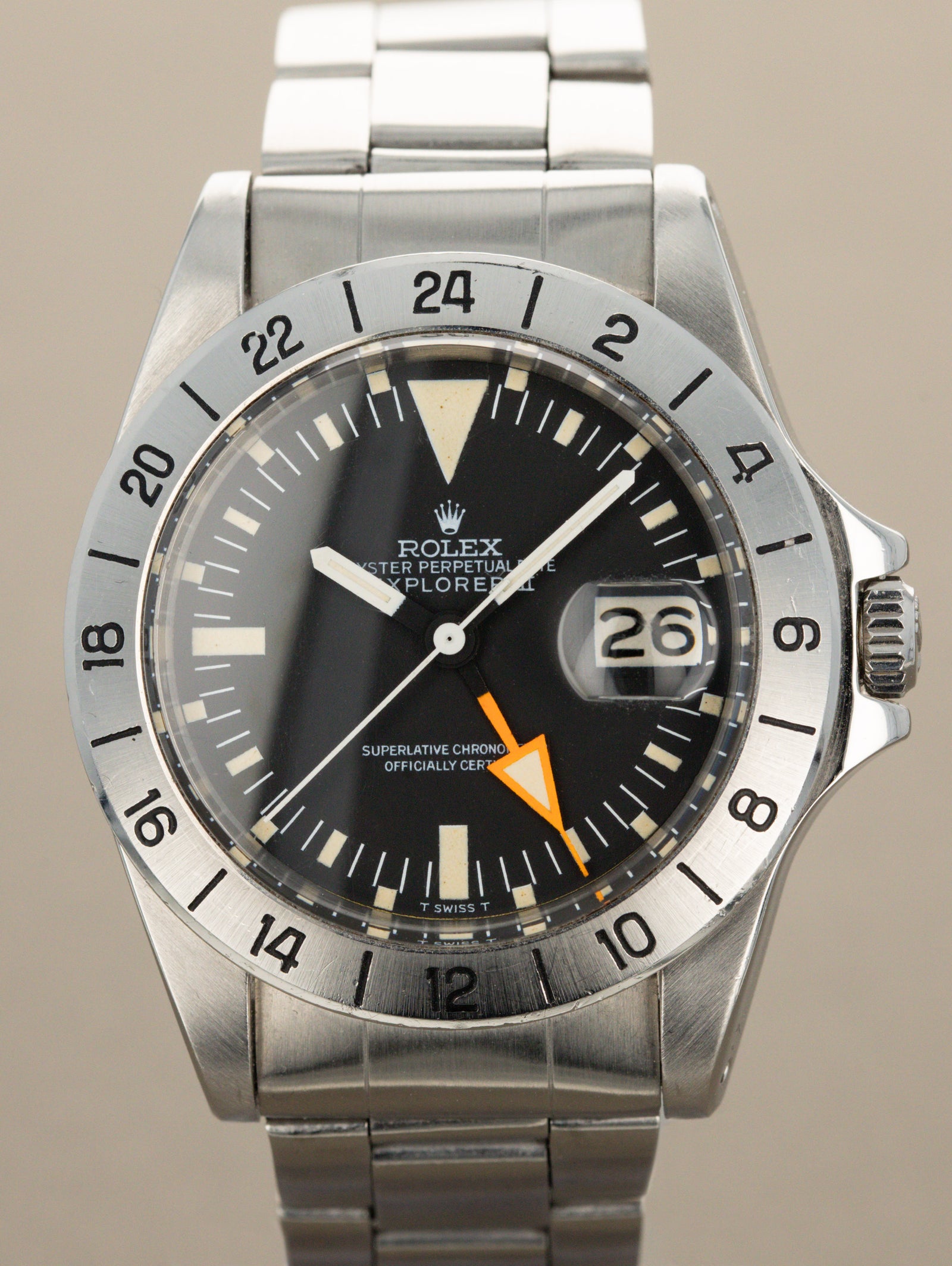 Rolex Explorer II Ref. 1655 - 'Straight Hand' W/ Box & Papers