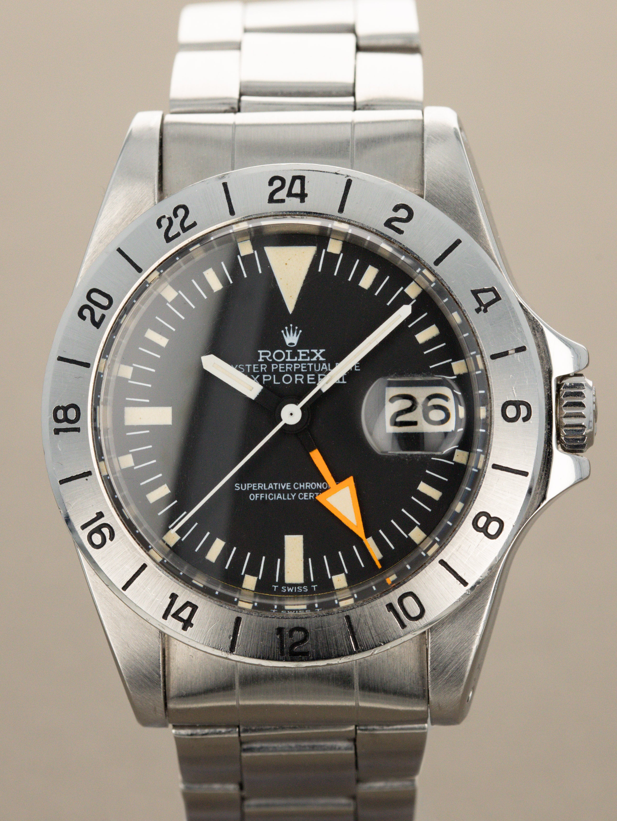 Rolex Explorer II Ref. 1655 - 'Straight Hand' W/ Box & Papers