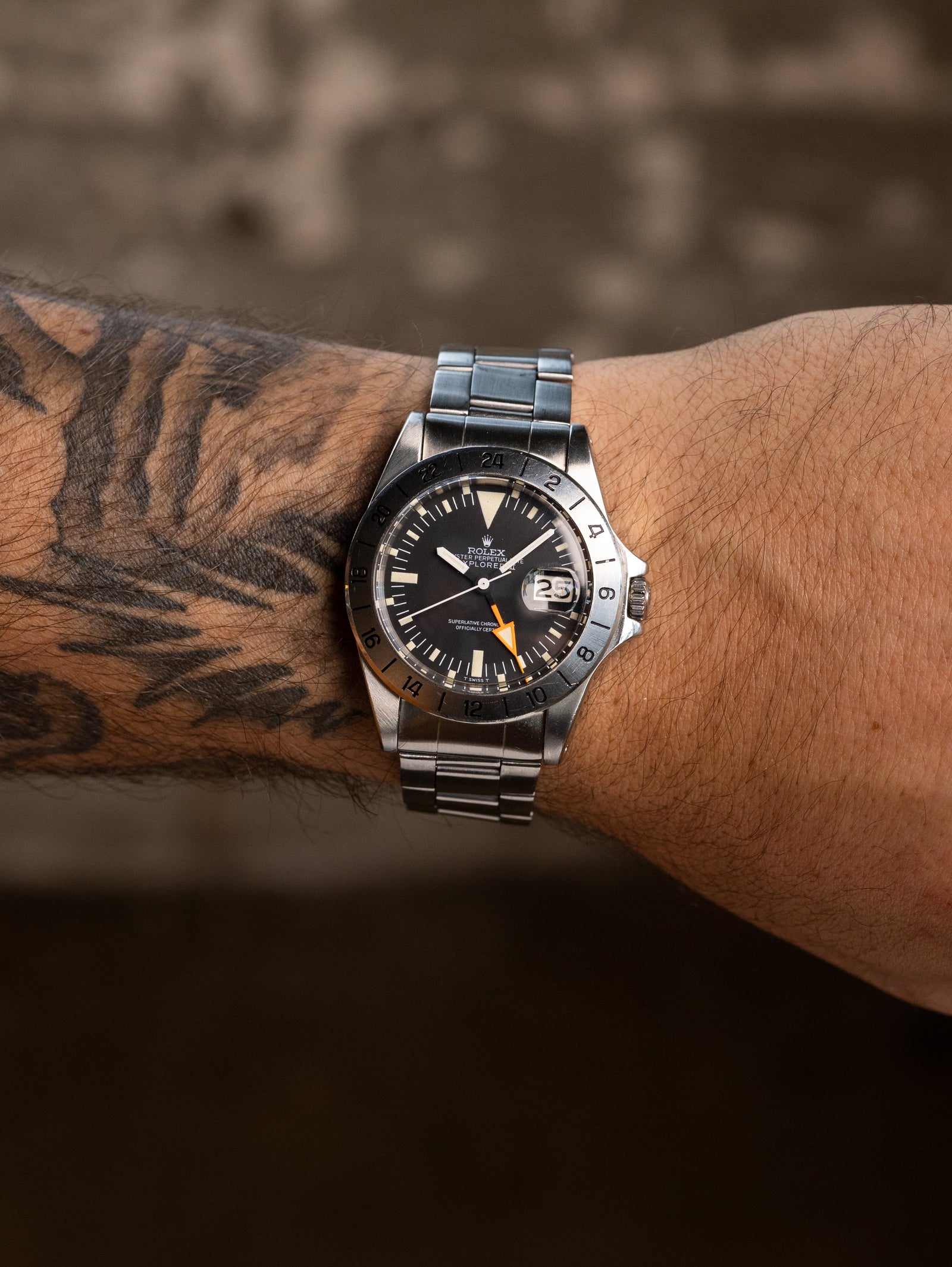 Rolex Explorer II Ref. 1655 - 'Straight Hand' W/ Box & Papers