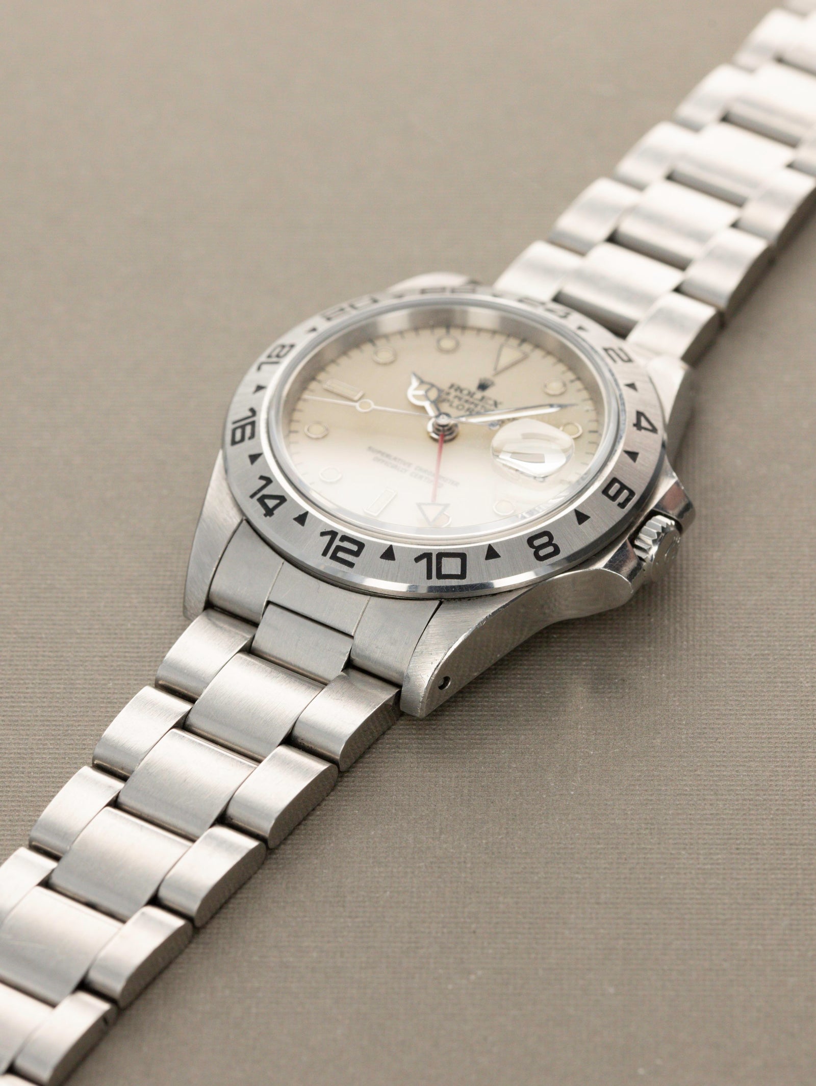 Rolex Explorer II Ref. 16550 - 'Cream Dial' Full Set