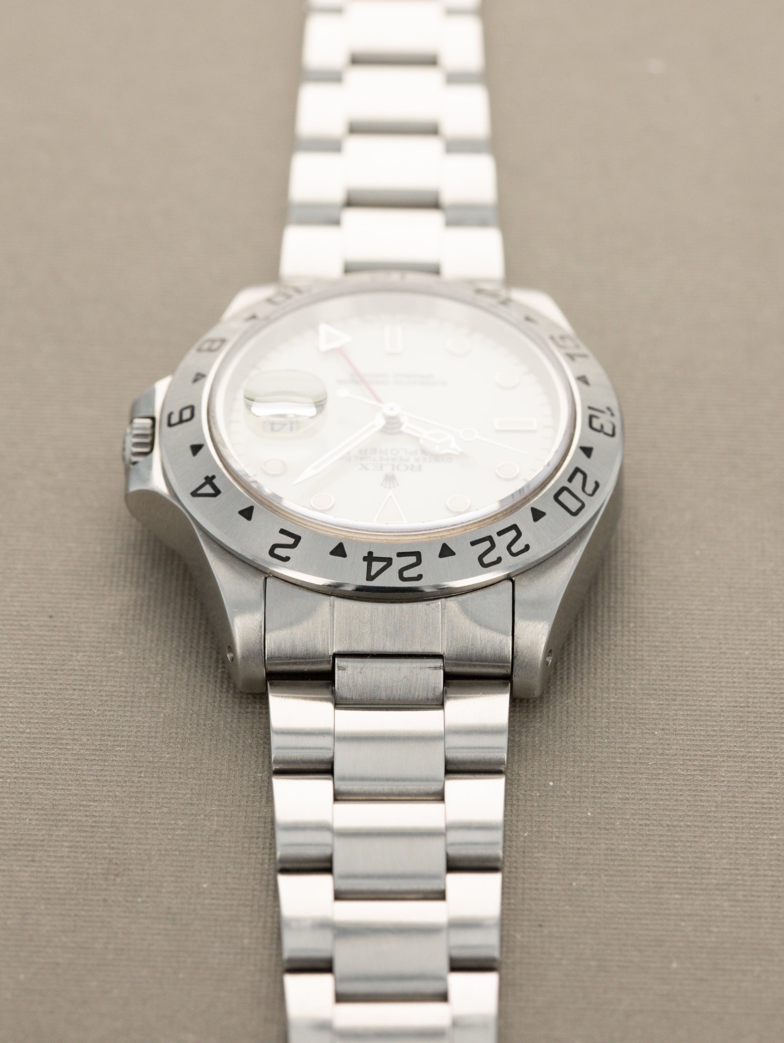 Rolex Explorer II Ref. 16550 - Cream 'Rail' Dial