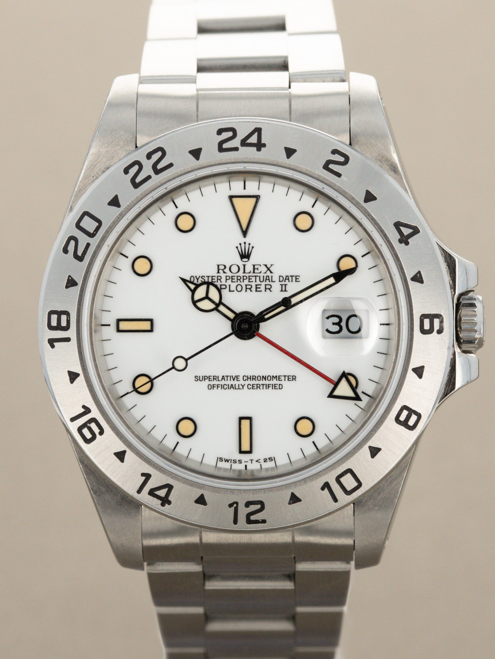 Rolex Explorer II Ref. 16570 - 'Chicchi Di Mais' - Box & Papers