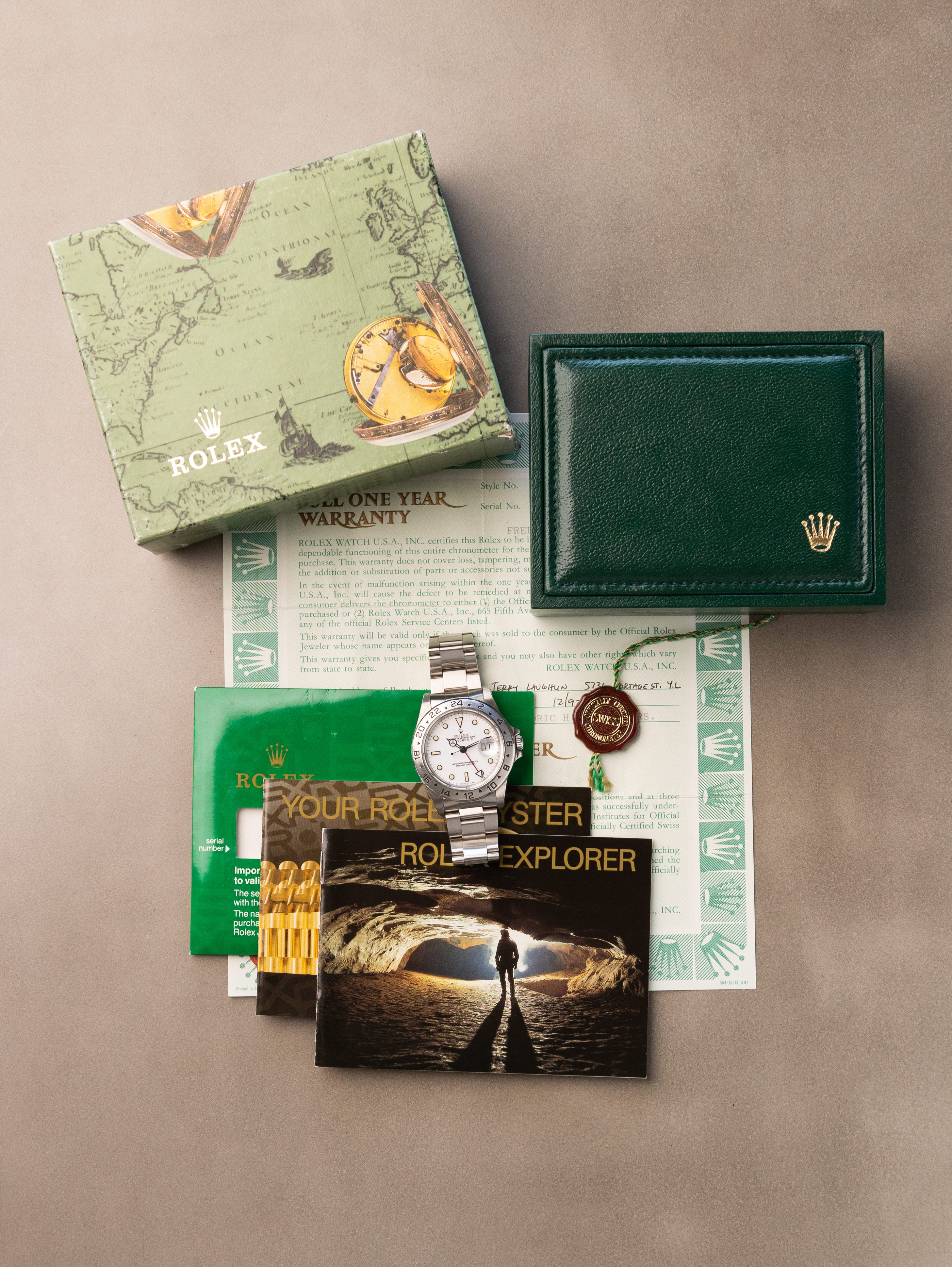 Rolex Explorer II Ref. 16570 - 'Chicchi Di Mais' W/ Box & Papers