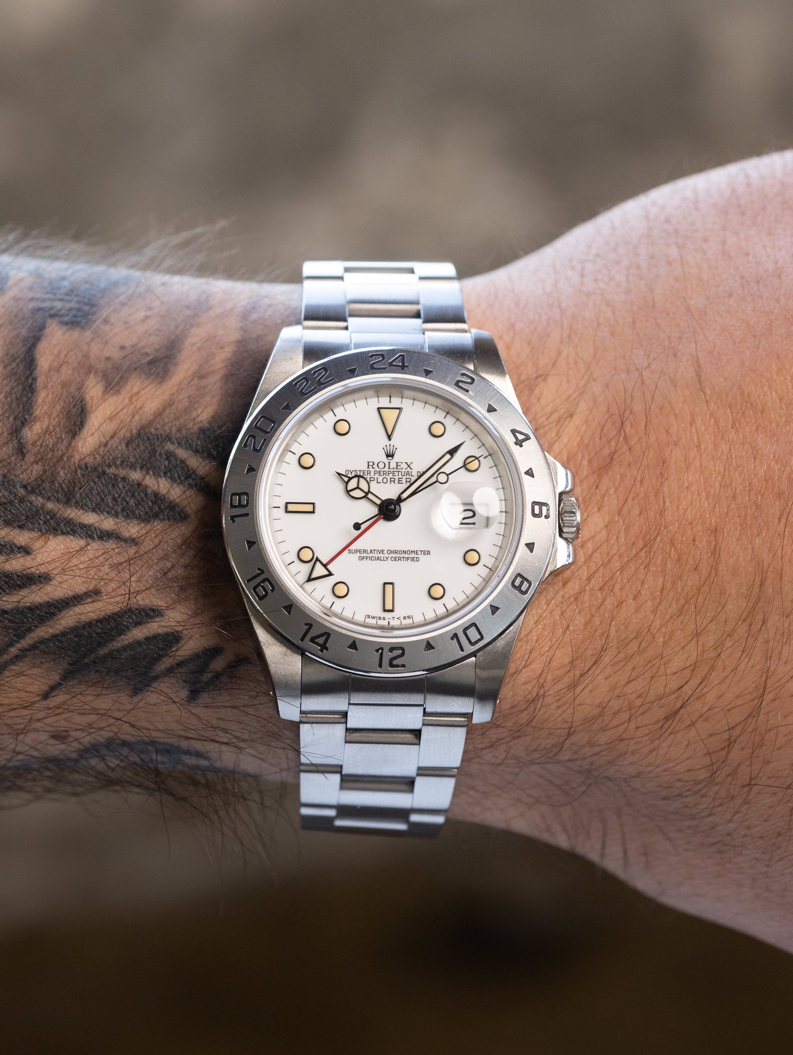 Rolex Explorer II Ref. 16570 - 'Chicchi Di Mais' - Box & Papers