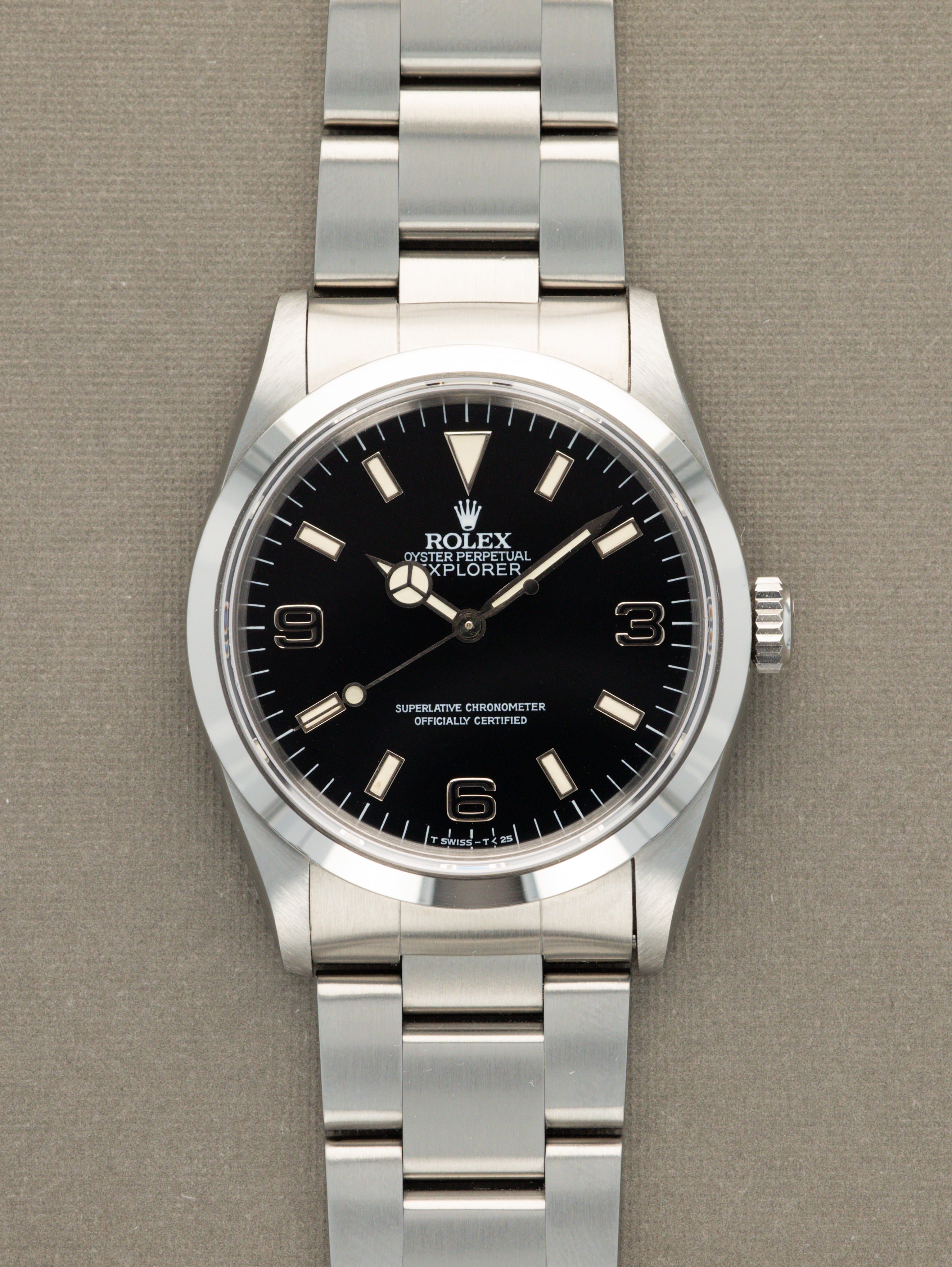 Rolex Explorer I Ref. 14270 - 'Blackout' W/ RSC Card