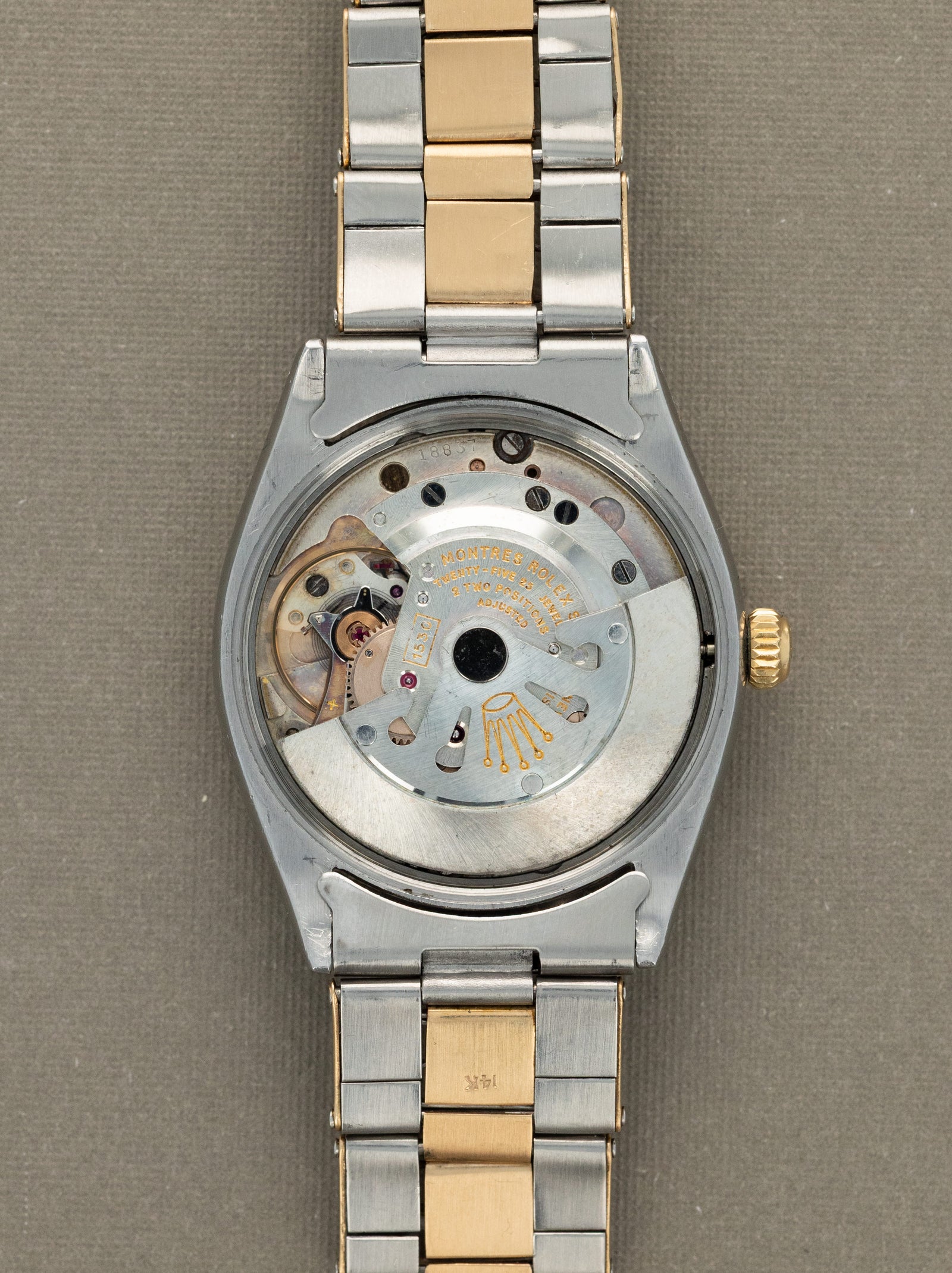 Rolex Oyster Perpetual Ref. 5501 'Canadian Explorer'  - Tropical Black 'Honeycomb' Dial