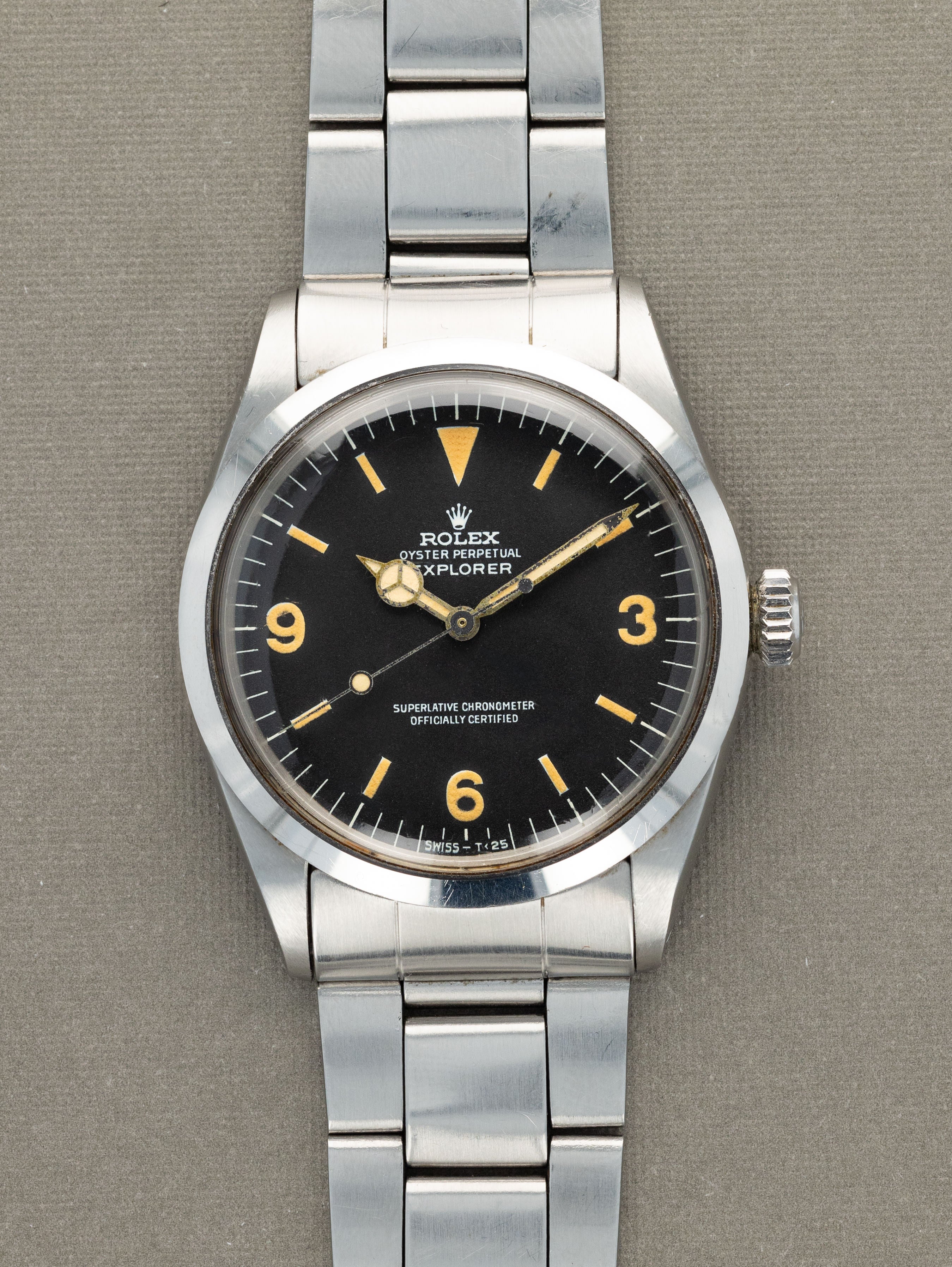 Rolex Explorer I Ref. 1016 - 'Frog Foot' Unpolished