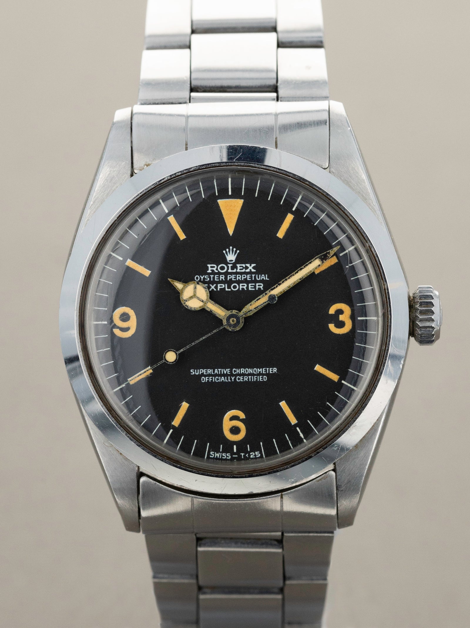 Rolex Explorer I Ref. 1016 - 'Frog Foot' Unpolished