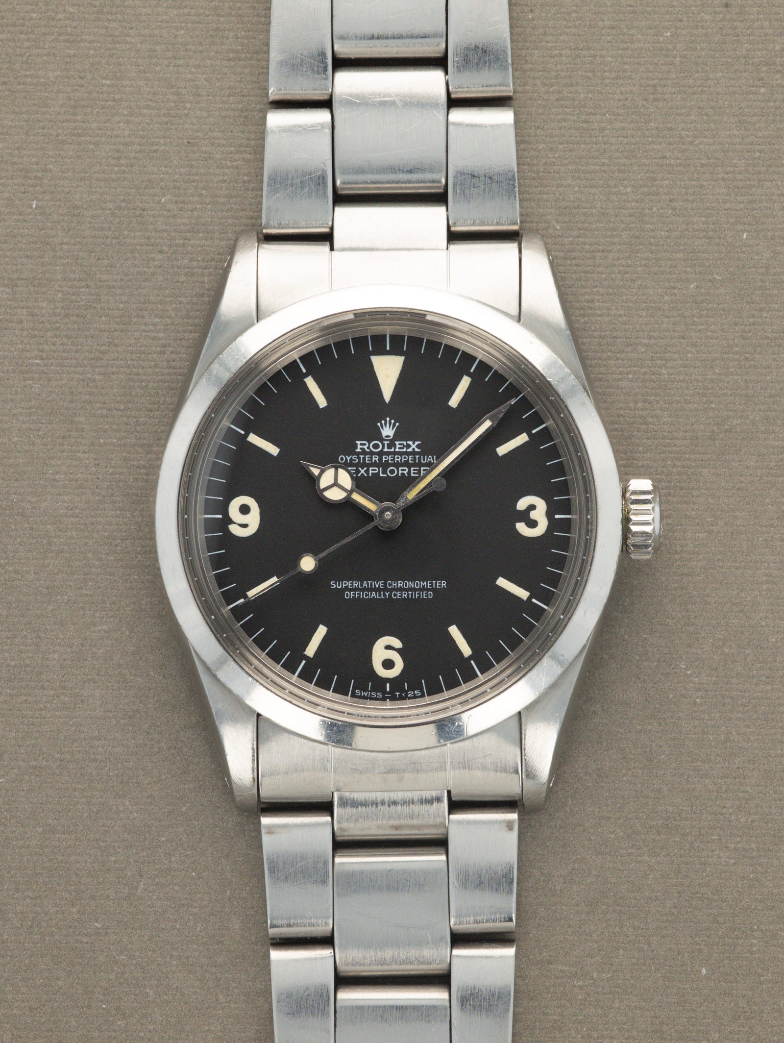 Rolex Explorer I Ref. 1016 - 'Frog Foot' W/ Box & Papers