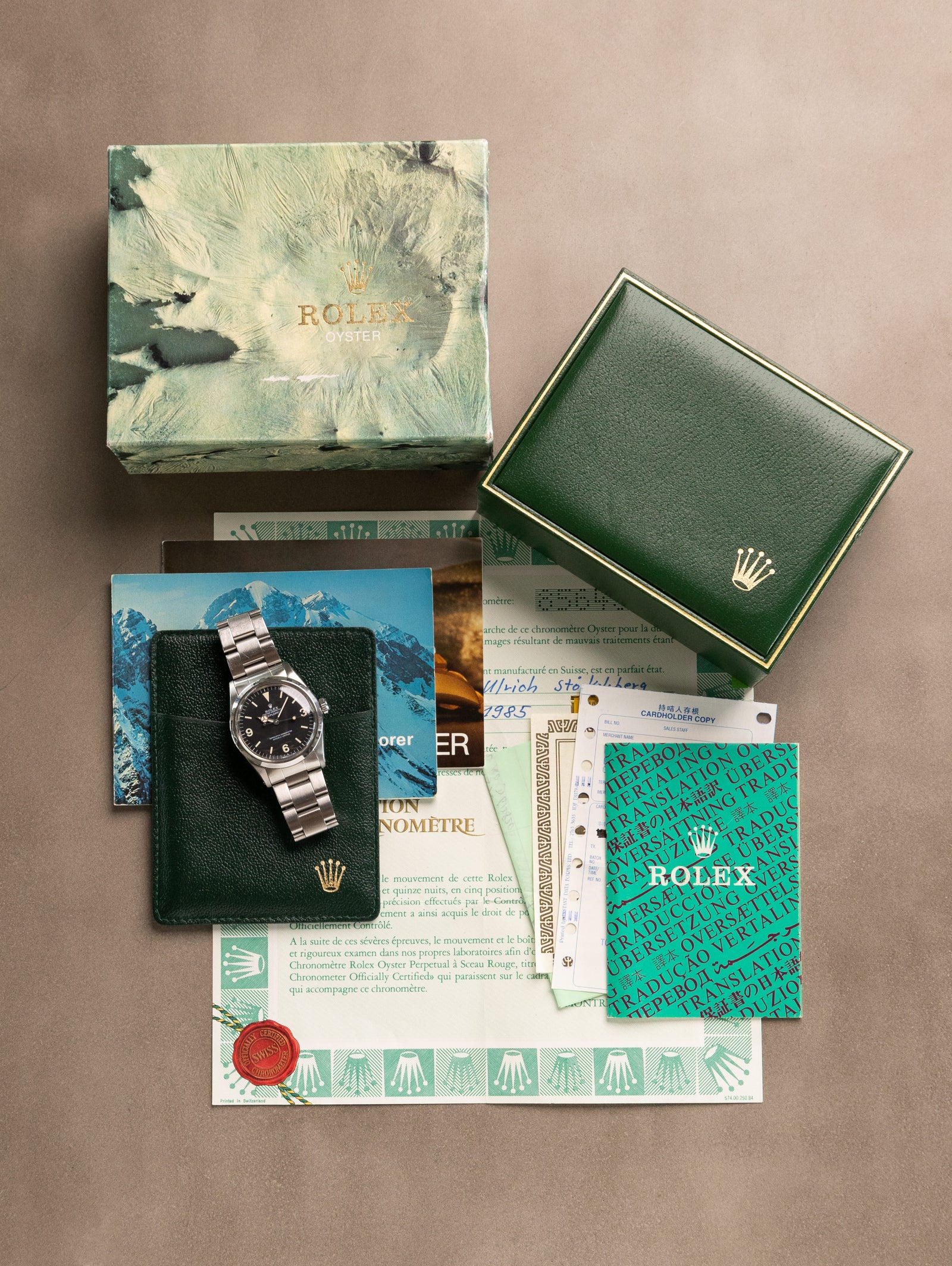 Rolex Explorer Ref. 1016 - 'MK5' Dial W/ Box & Papers
