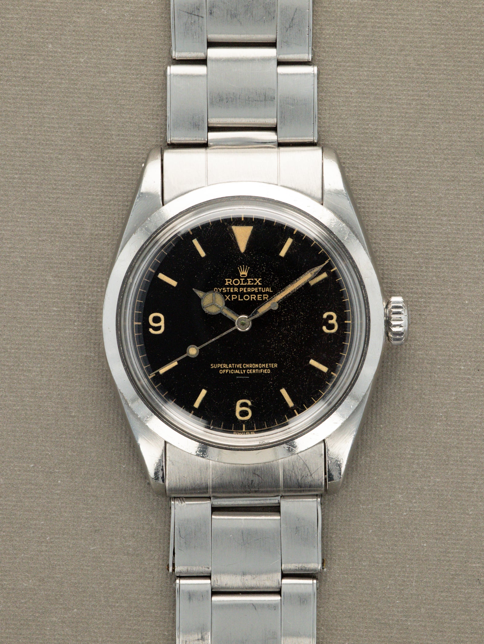 Rolex Explorer I Ref. 1016 - Gilt 'Chapter Ring' Dial w/ 'Underline'