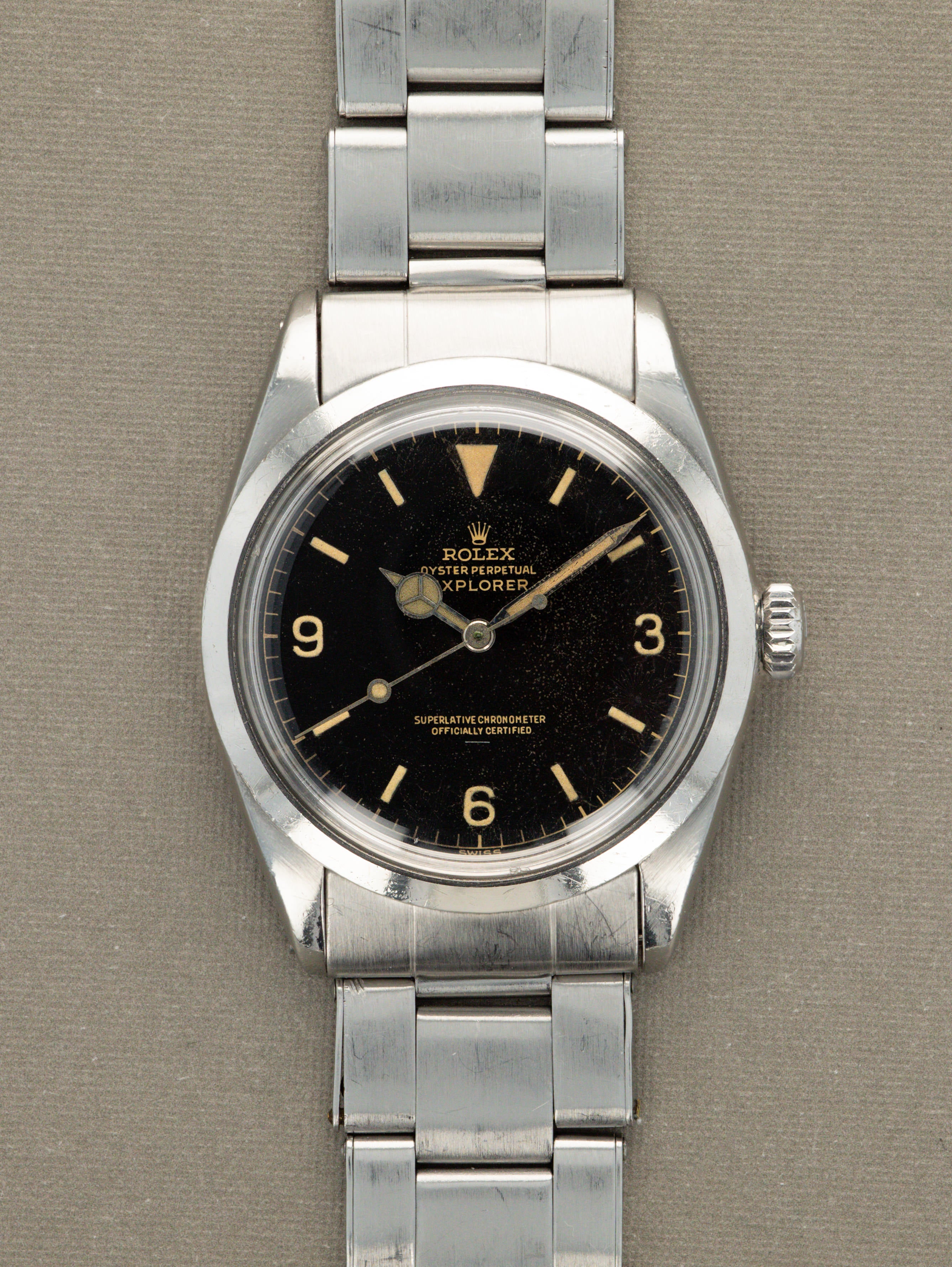 Rolex Explorer I Ref. 1016 - Gilt 'Chapter Ring' Dial w/ 'Underline'