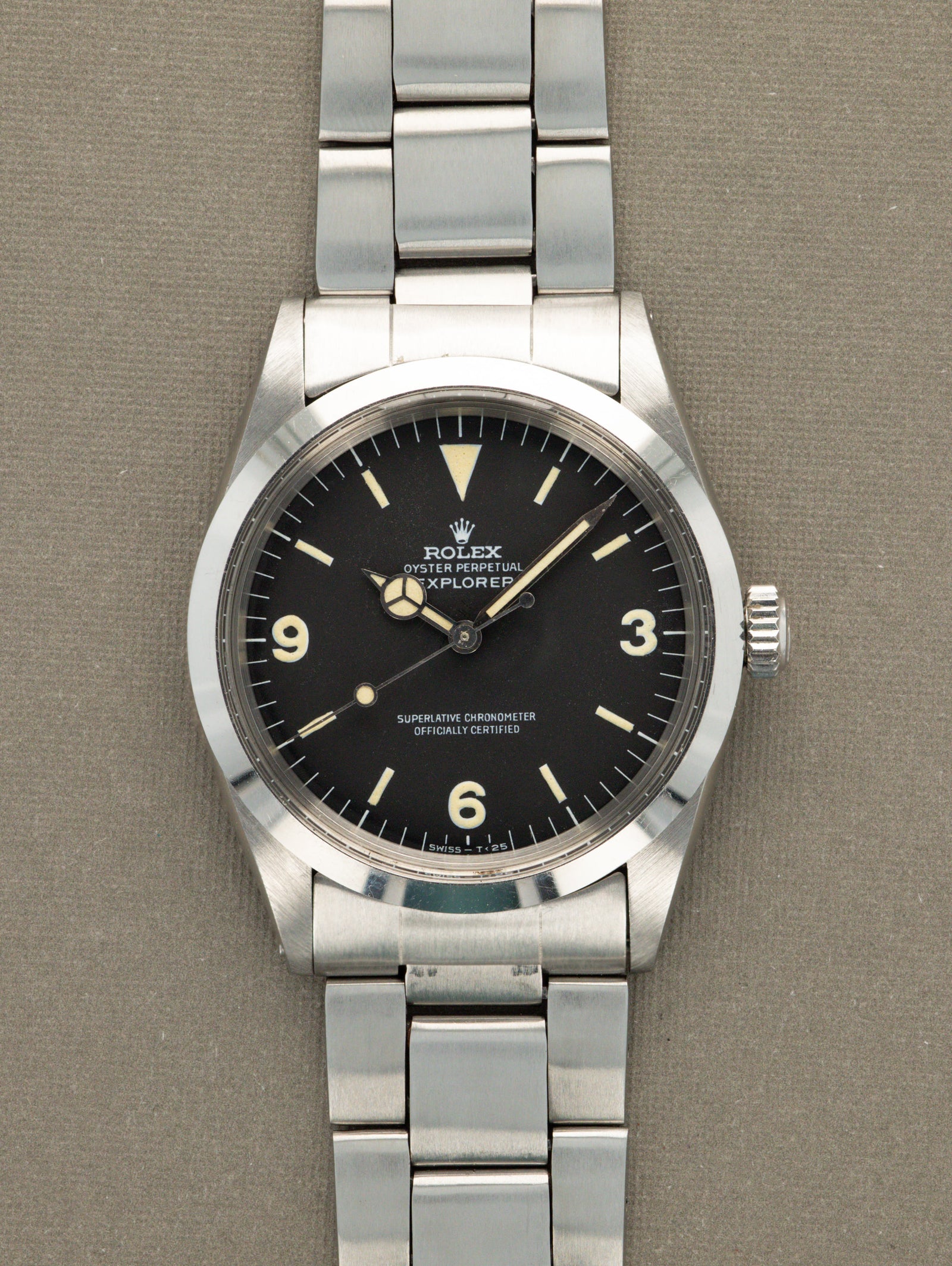 Rolex Explorer I Ref. 1016 - 'Frog Foot' Dial