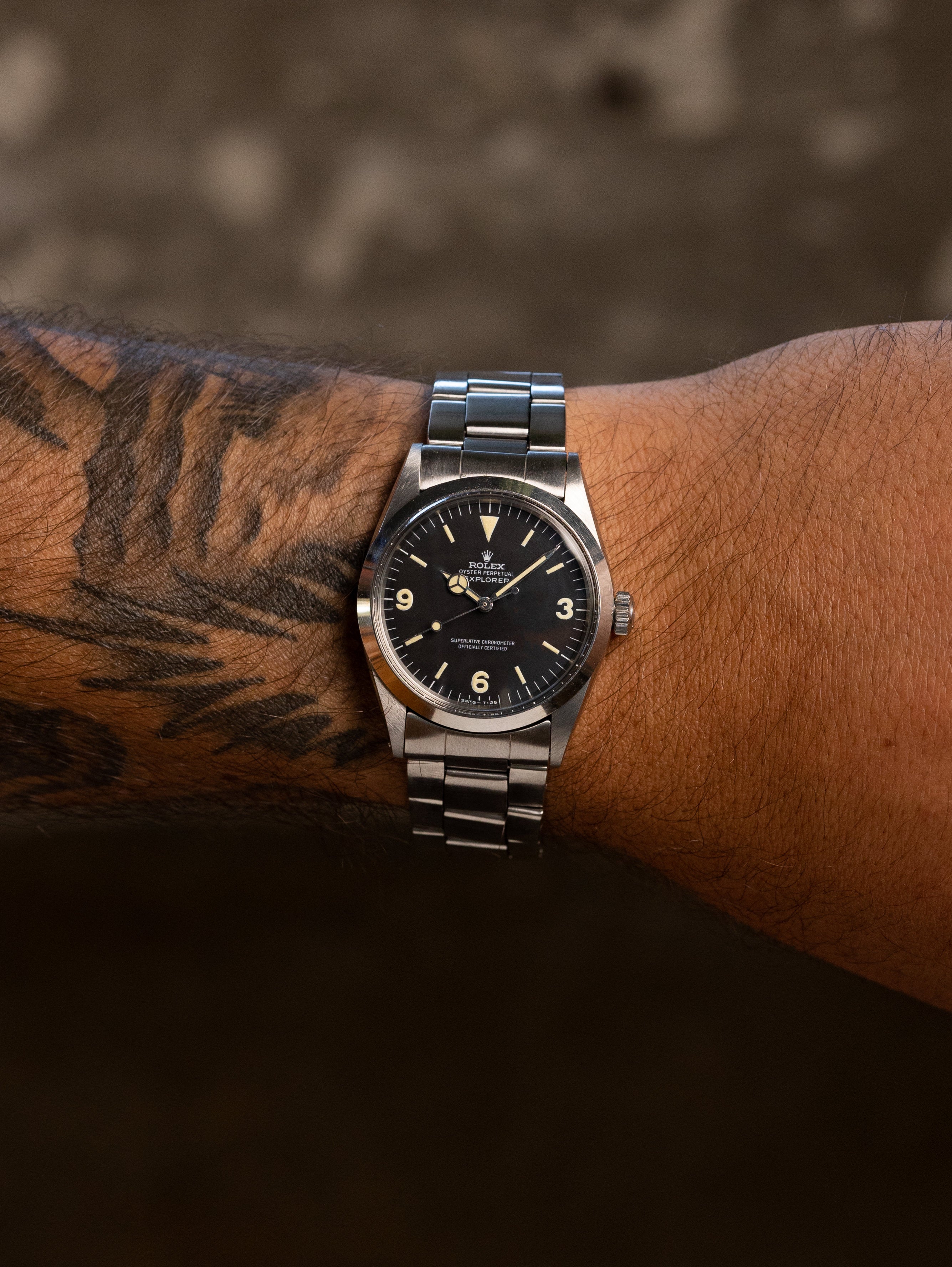 Rolex Explorer I Ref. 1016 - 'Frog Foot' Dial