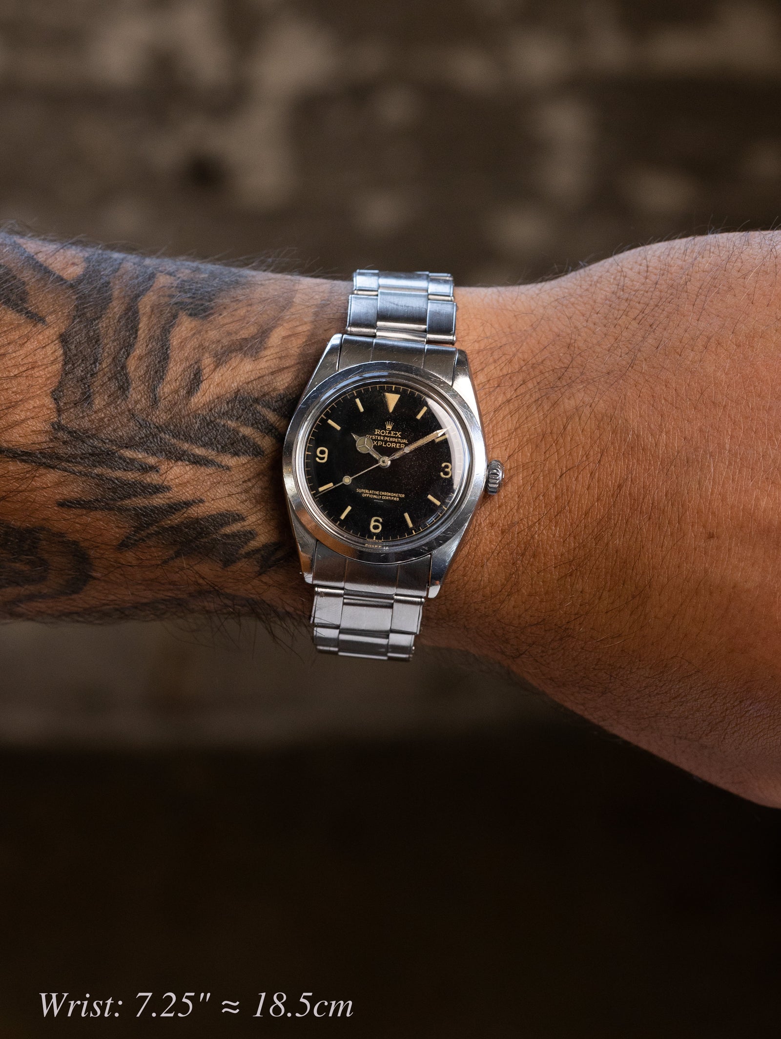 Rolex Explorer I Ref. 1016 - Gilt 'Chapter Ring' Dial w/ 'Underline'