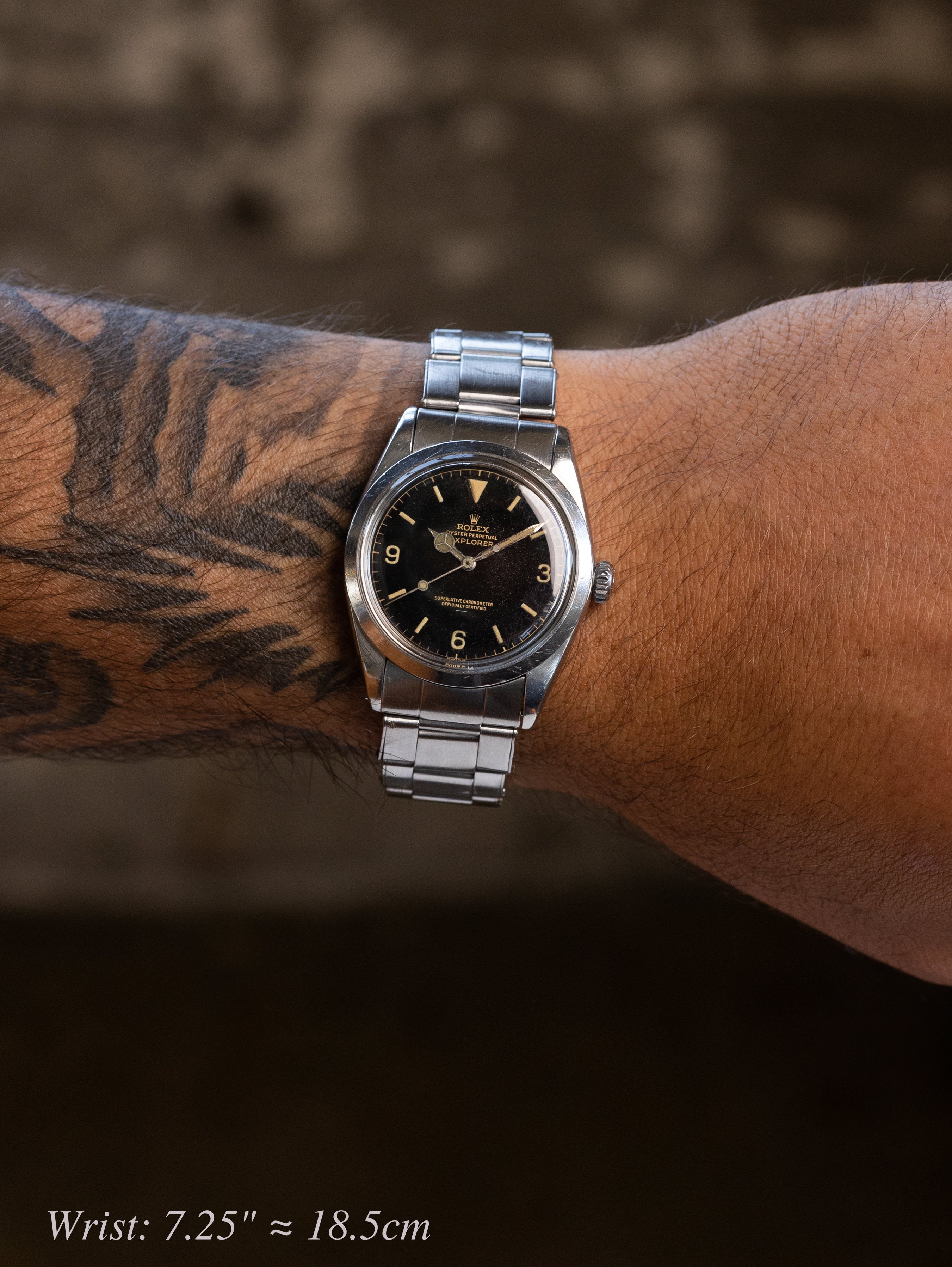 Rolex Explorer I Ref. 1016 - Gilt 'Chapter Ring' Dial w/ 'Underline'