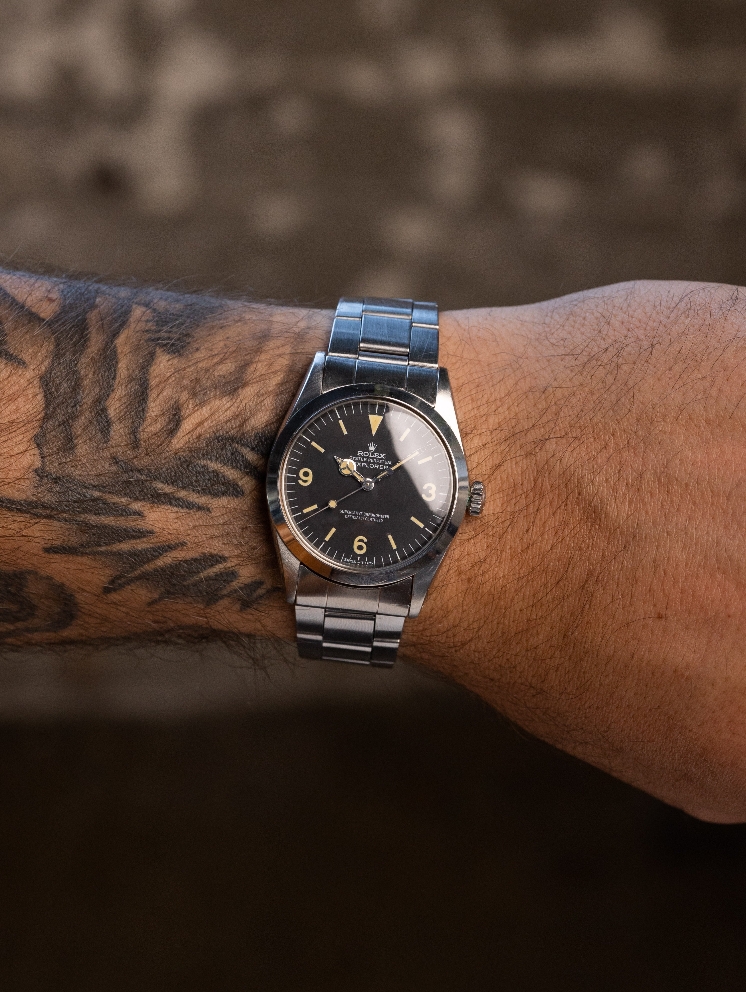 Rolex Explorer I Ref. 1016 - 'Frog Foot' Unpolished