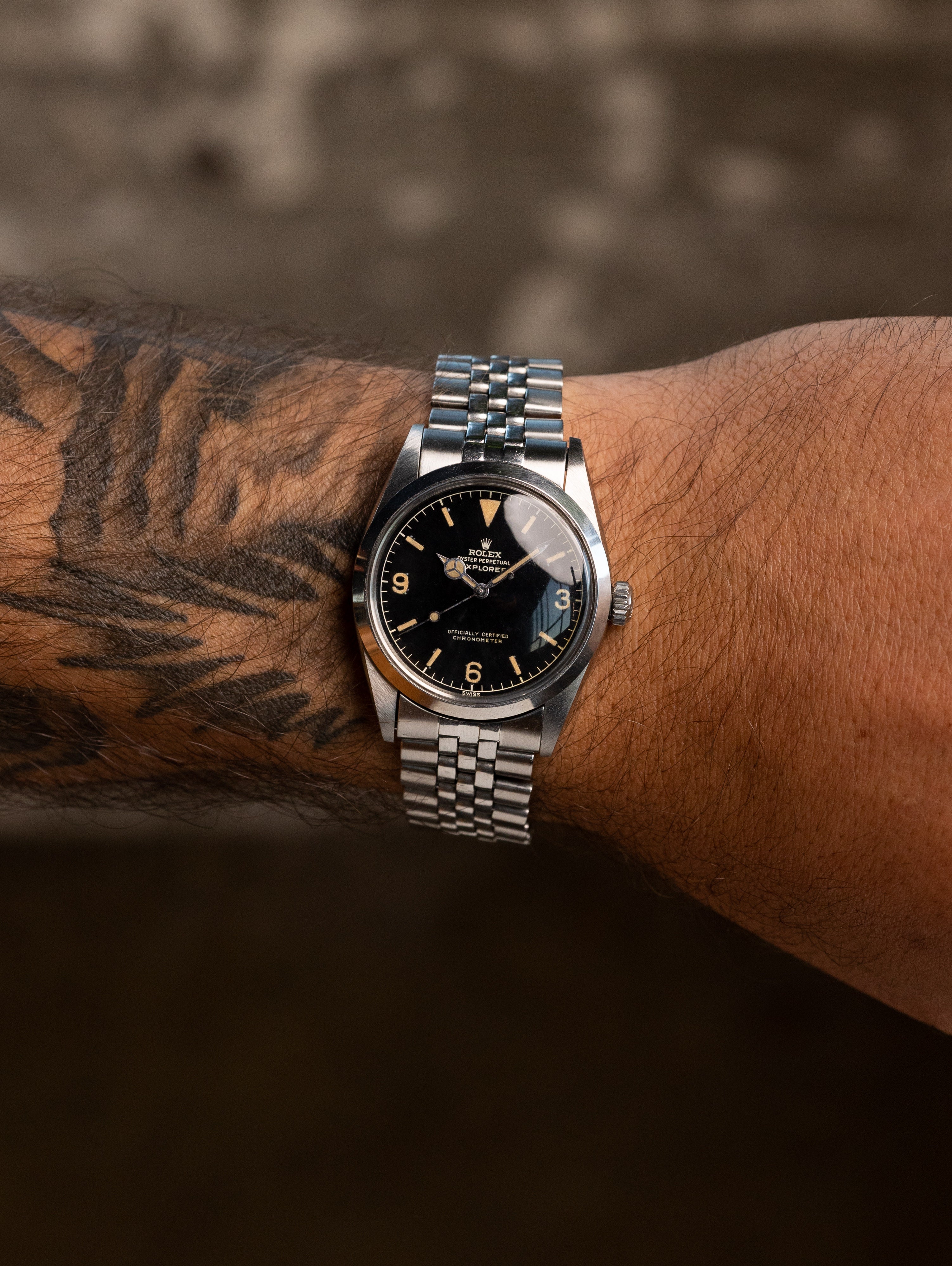 Rolex Explorer I Ref. 1016 - Gilt 'Chapter Ring OCC' Dial