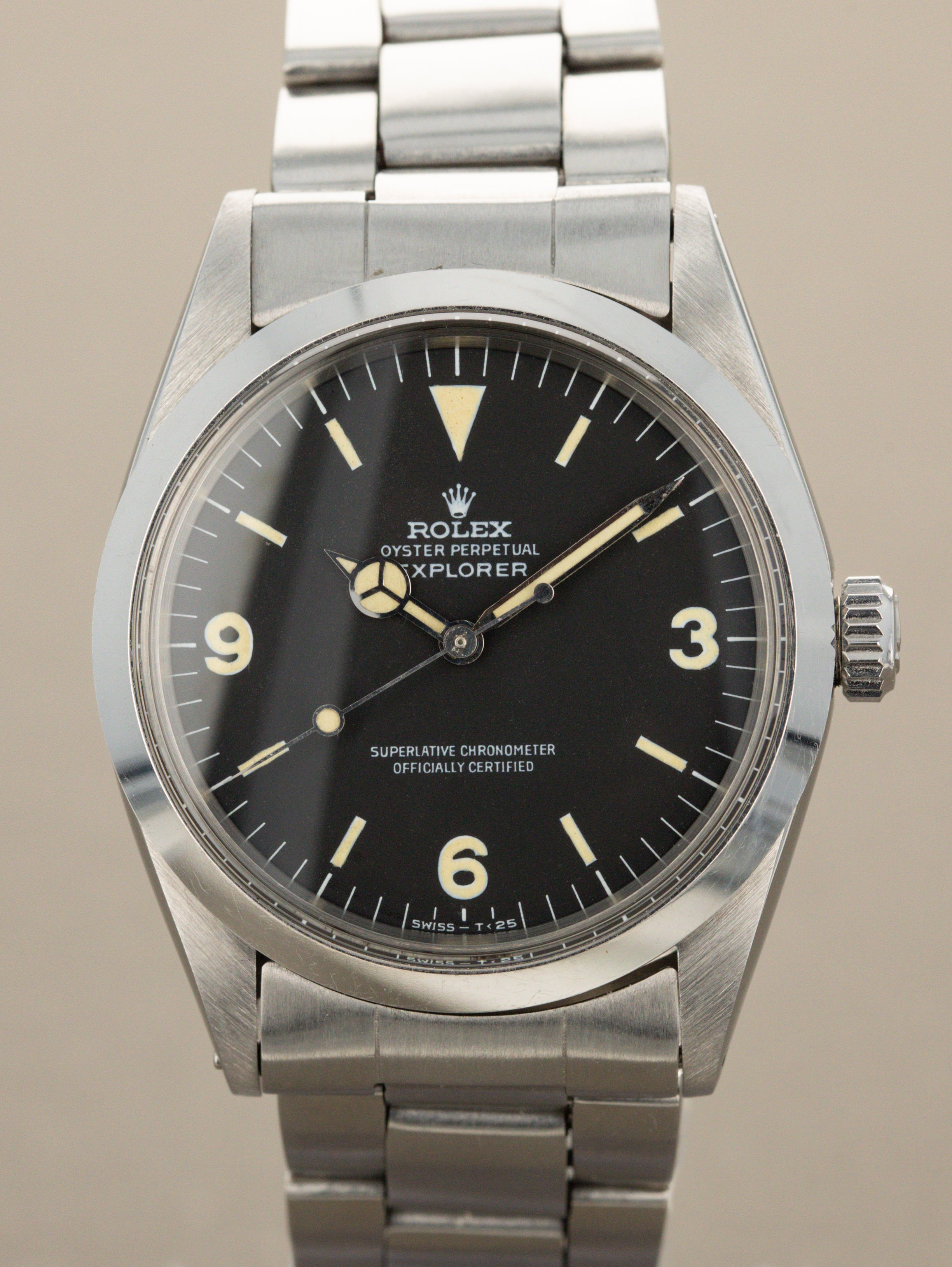 Rolex Explorer I Ref. 1016 - 'Frog Foot' Dial