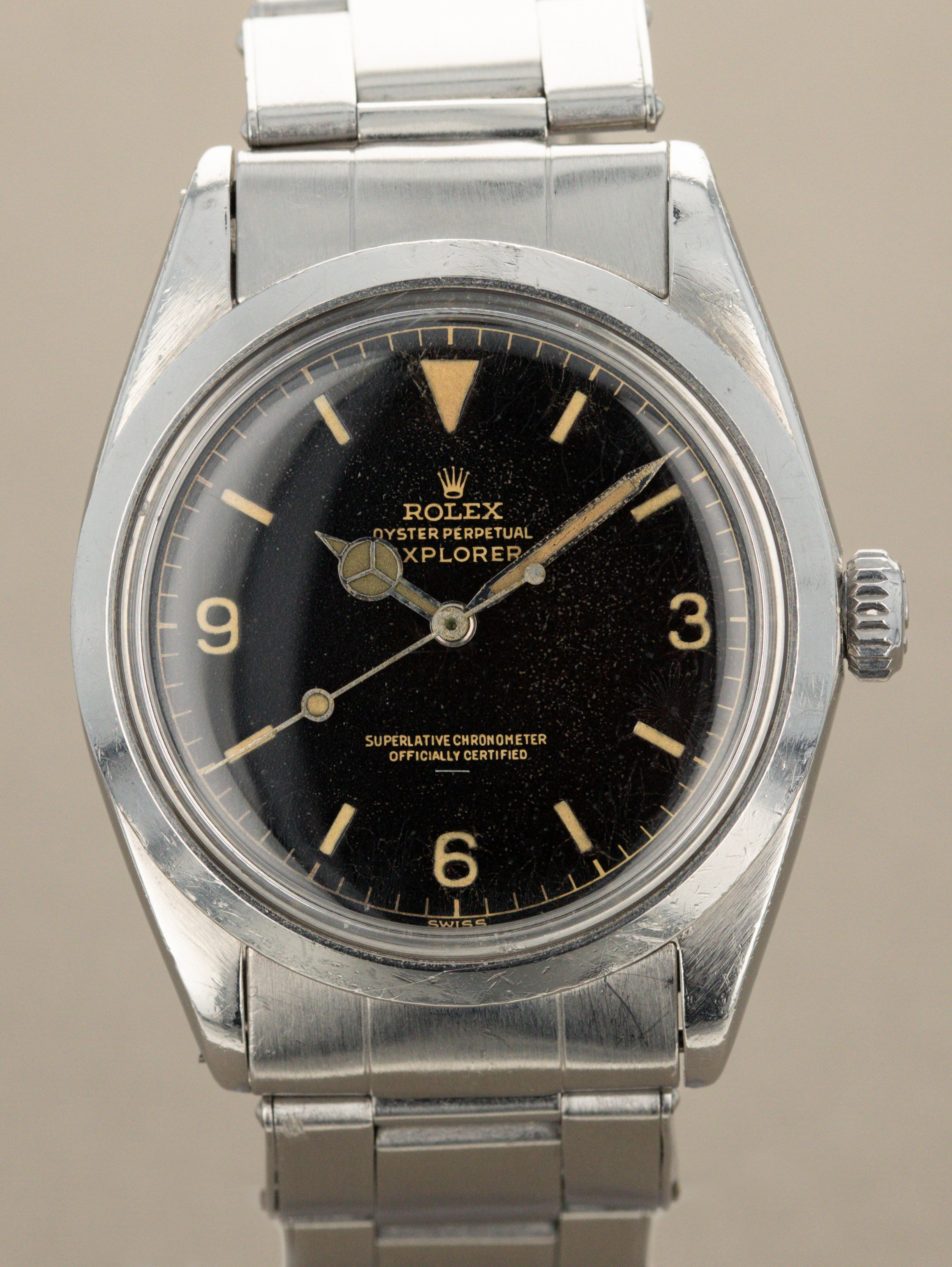 Rolex Explorer I Ref. 1016 - Gilt 'Chapter Ring' Dial w/ 'Underline'