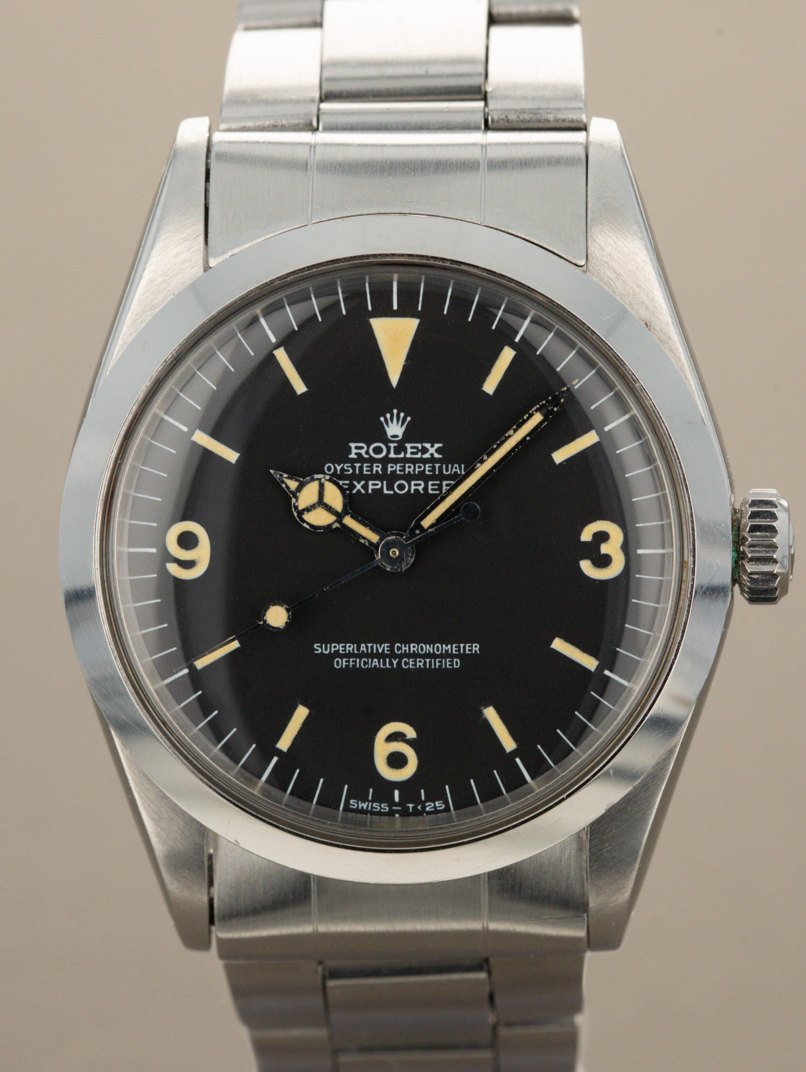 Rolex Explorer I Ref. 1016 - 'Frog Foot' Unpolished
