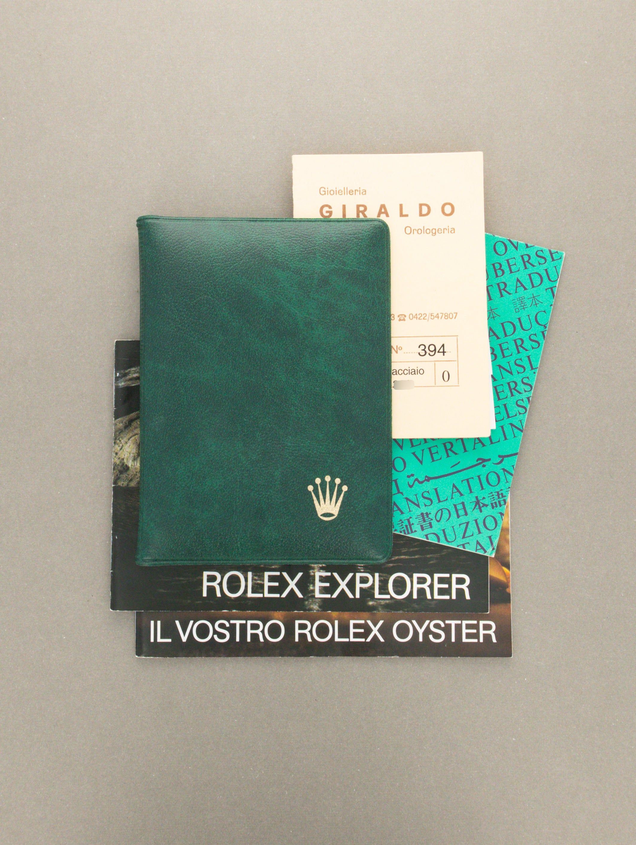 Rolex Explorer II Ref. 16550 - Cream 'Rail' Dial With Box & Service Papers