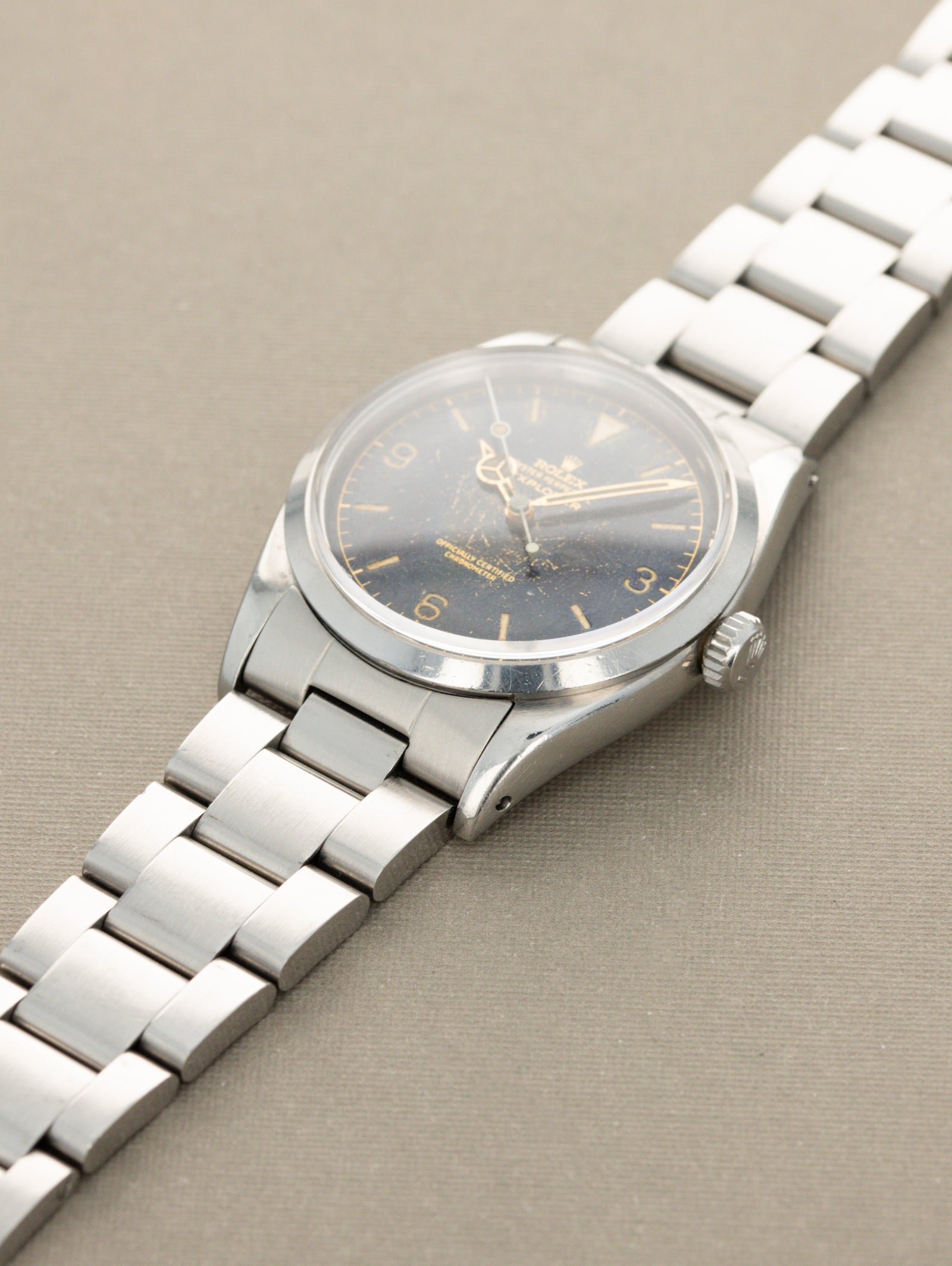Rolex Explorer I Ref. 6610 - 'Antique' Tropical Dial
