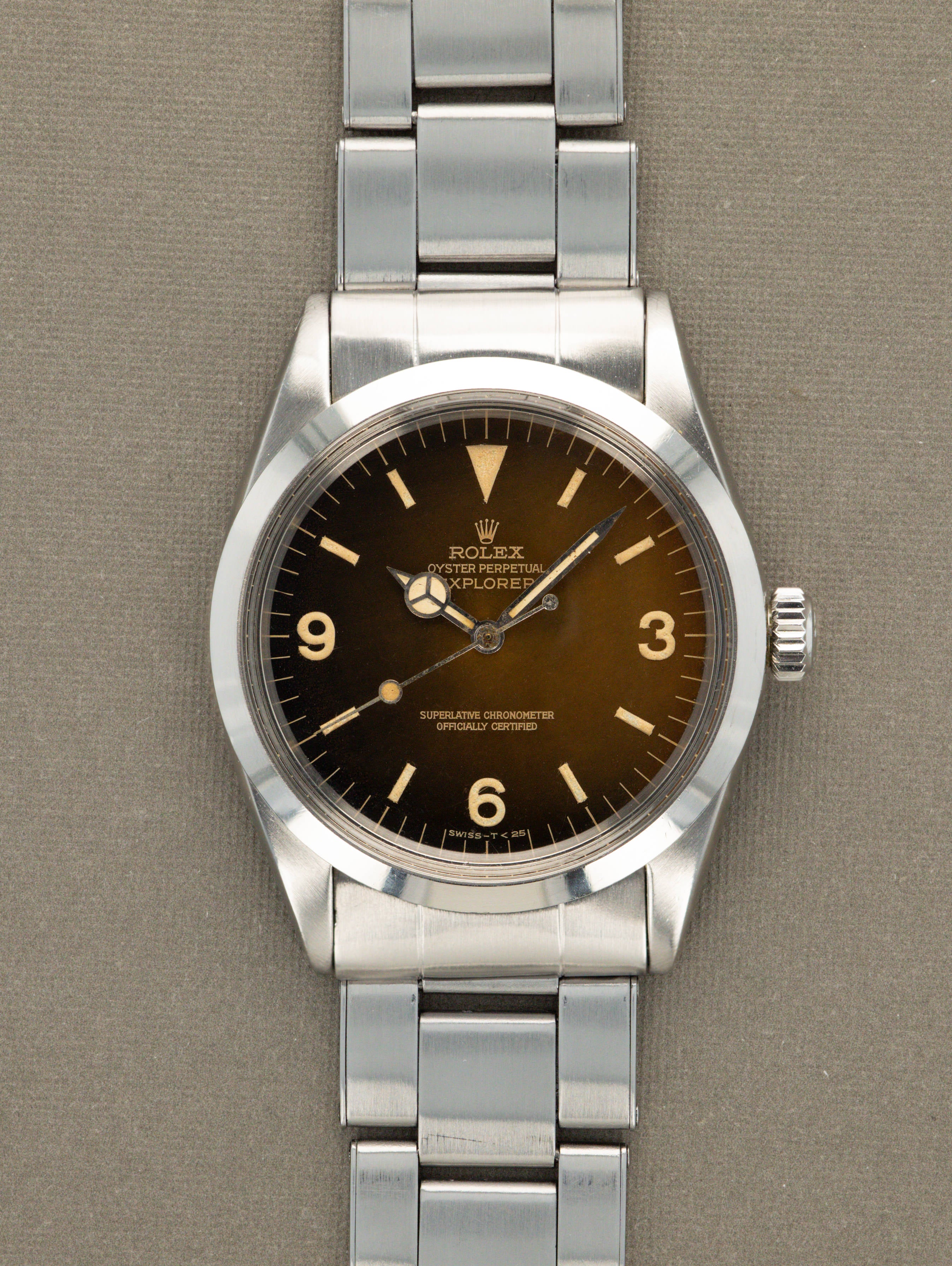 Rolex Explorer I Ref. 1016 - 'Tropical' Gilt Dial