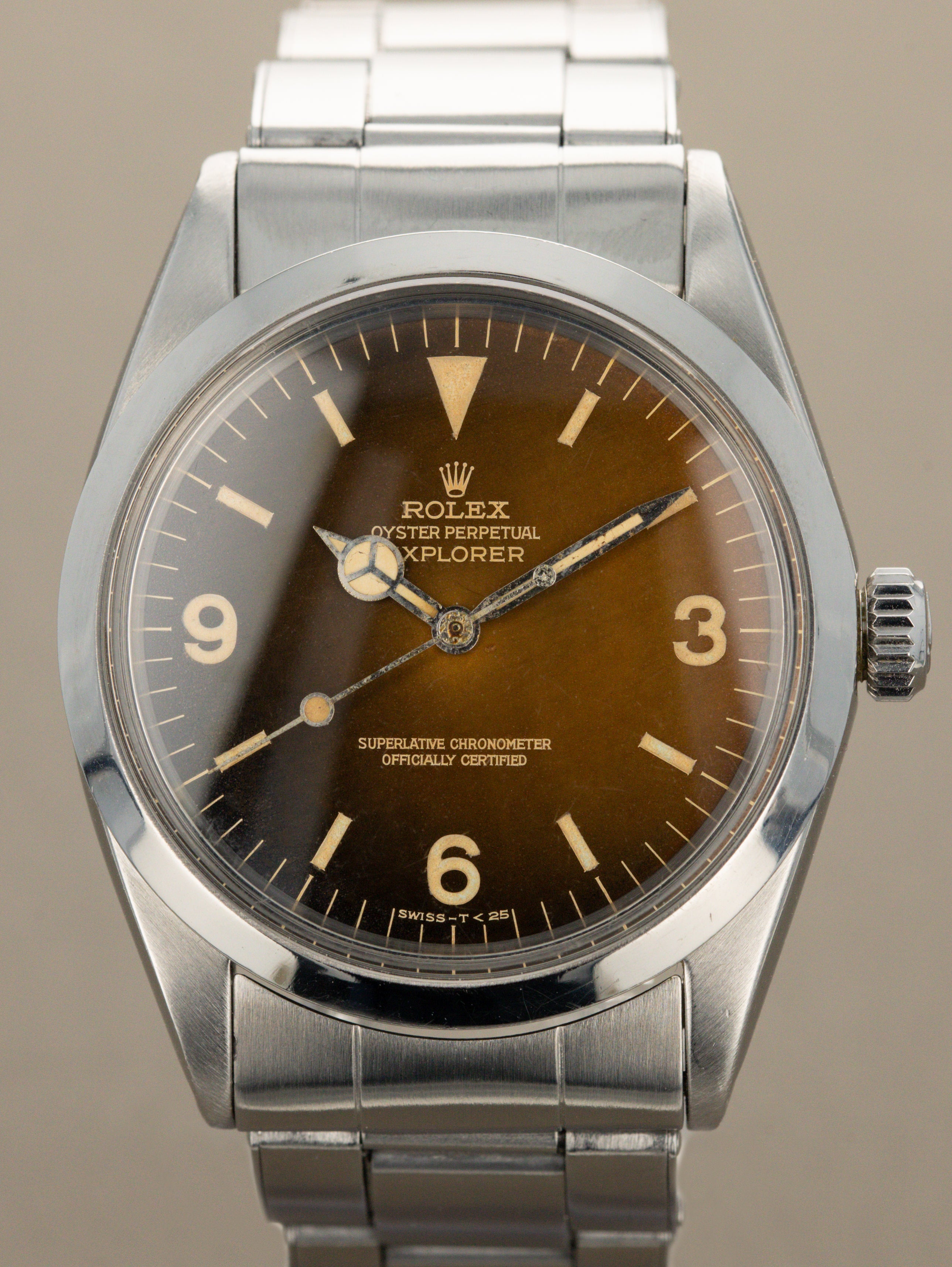 Rolex Explorer I Ref. 1016 - 'Tropical' Gilt Dial