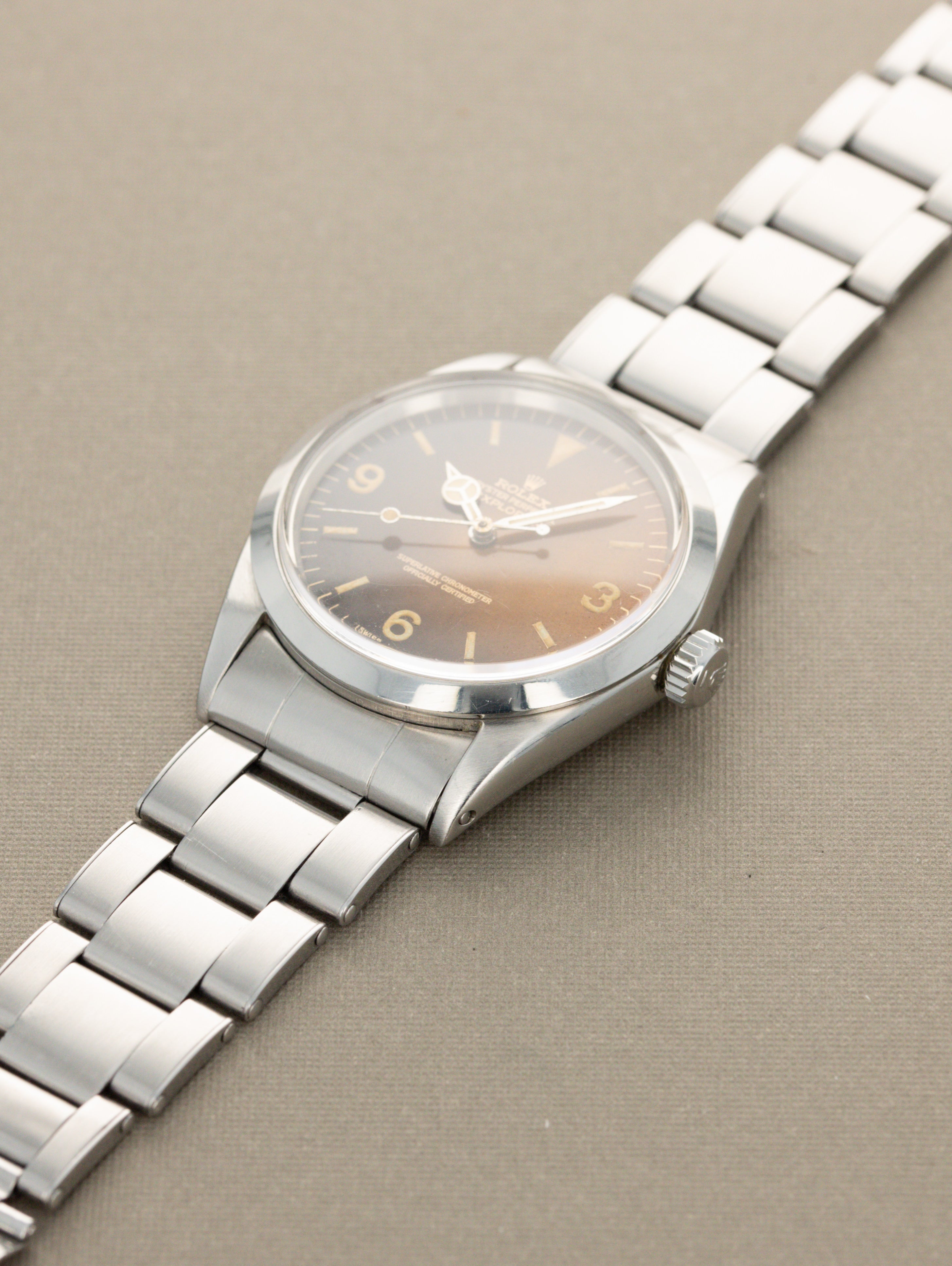 Rolex Explorer I Ref. 1016 - 'Tropical' Gilt Dial
