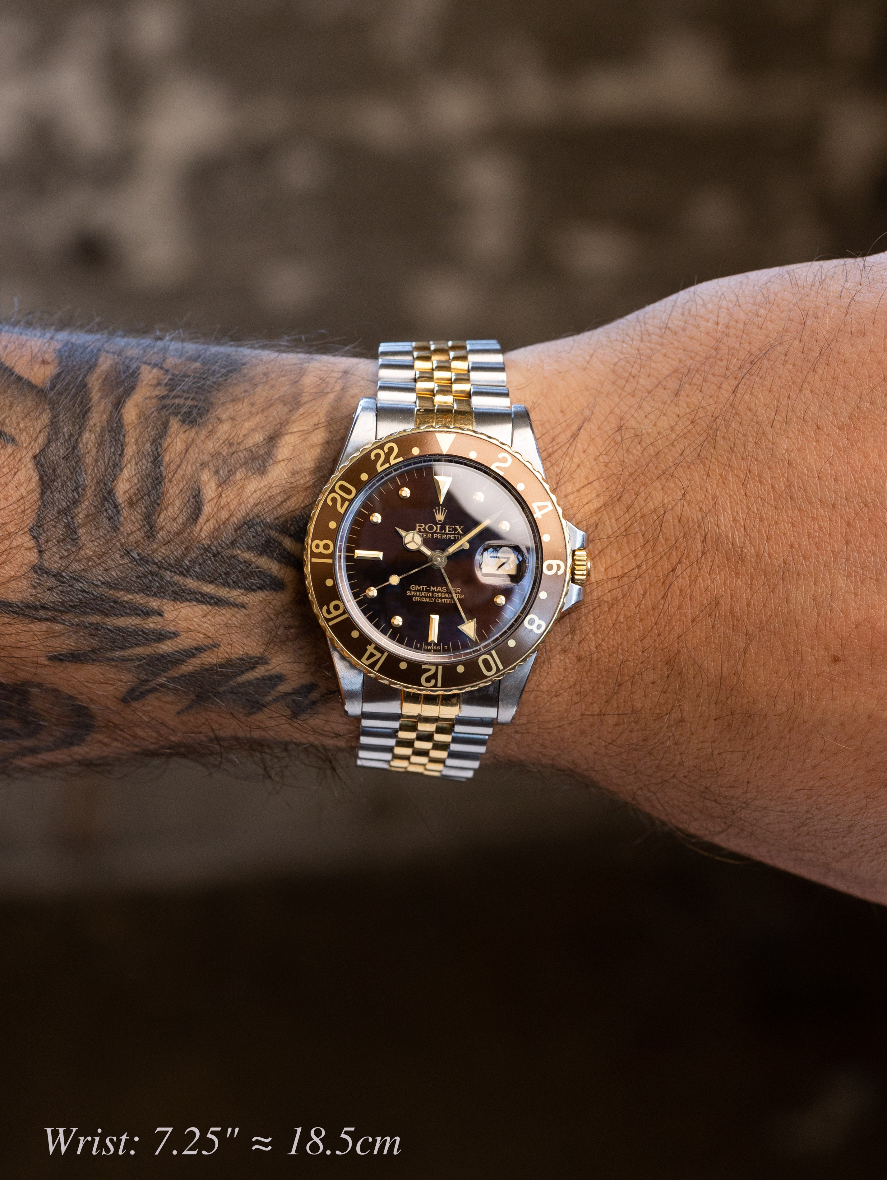 Rolex GMT-Master Ref. 16753 'Root Beer' - Sunburst Brown 'Nipple' Dial