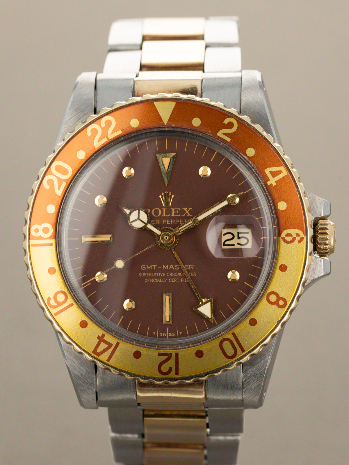 Rolex GMT-Master Ref. 1675/3 - Matte Brown 'Nipple' Dial