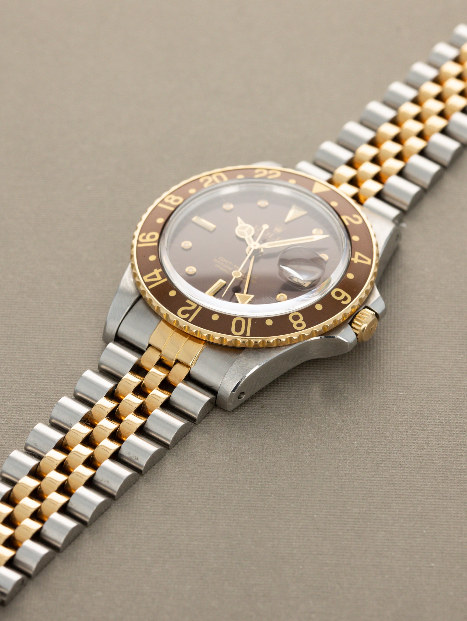Rolex GMT-Master Ref. 16753 'Root Beer' - Sunburst Brown 'Nipple' Dial