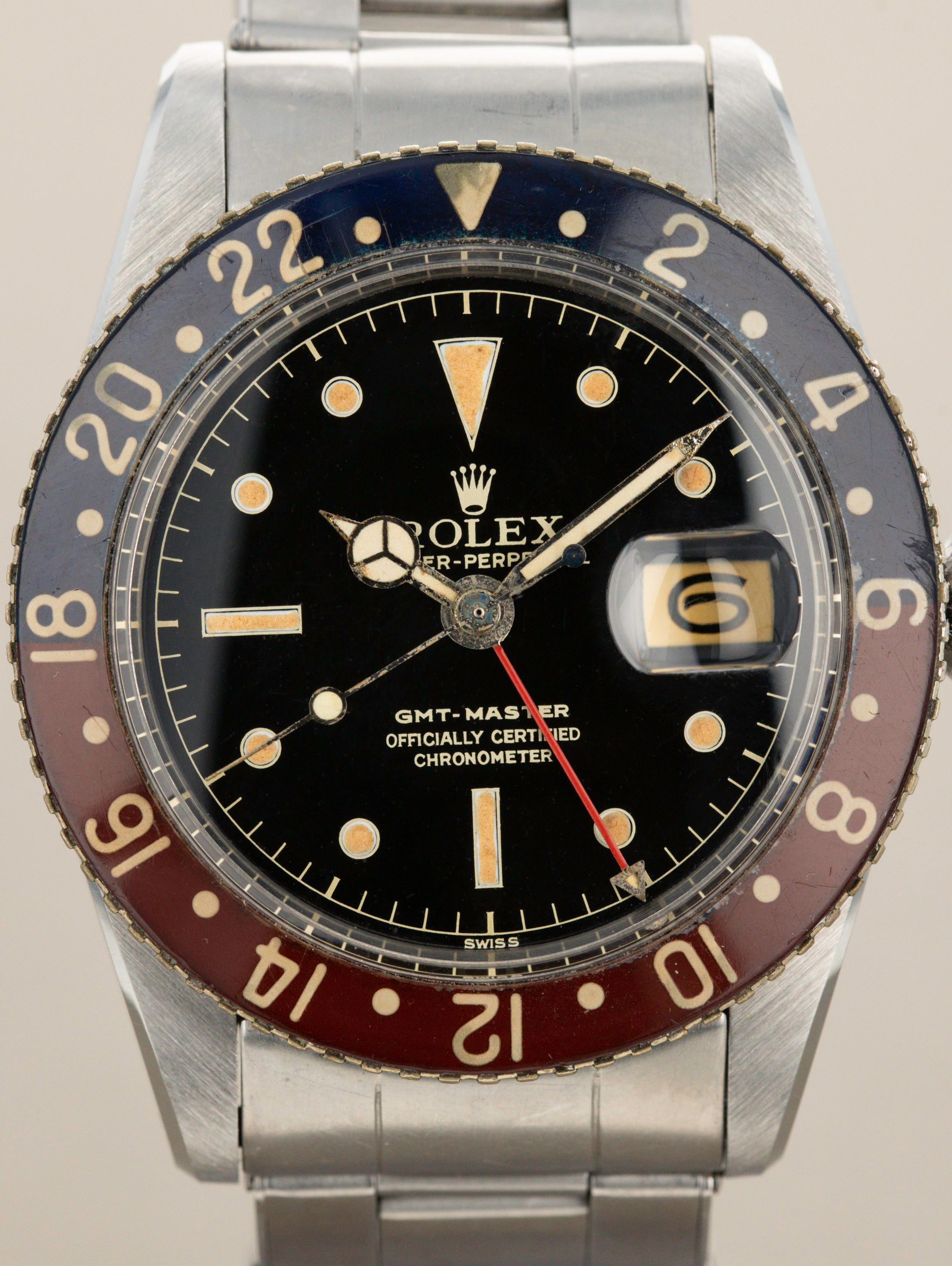 Rolex GMT Master Ref. 6542 Bakelite