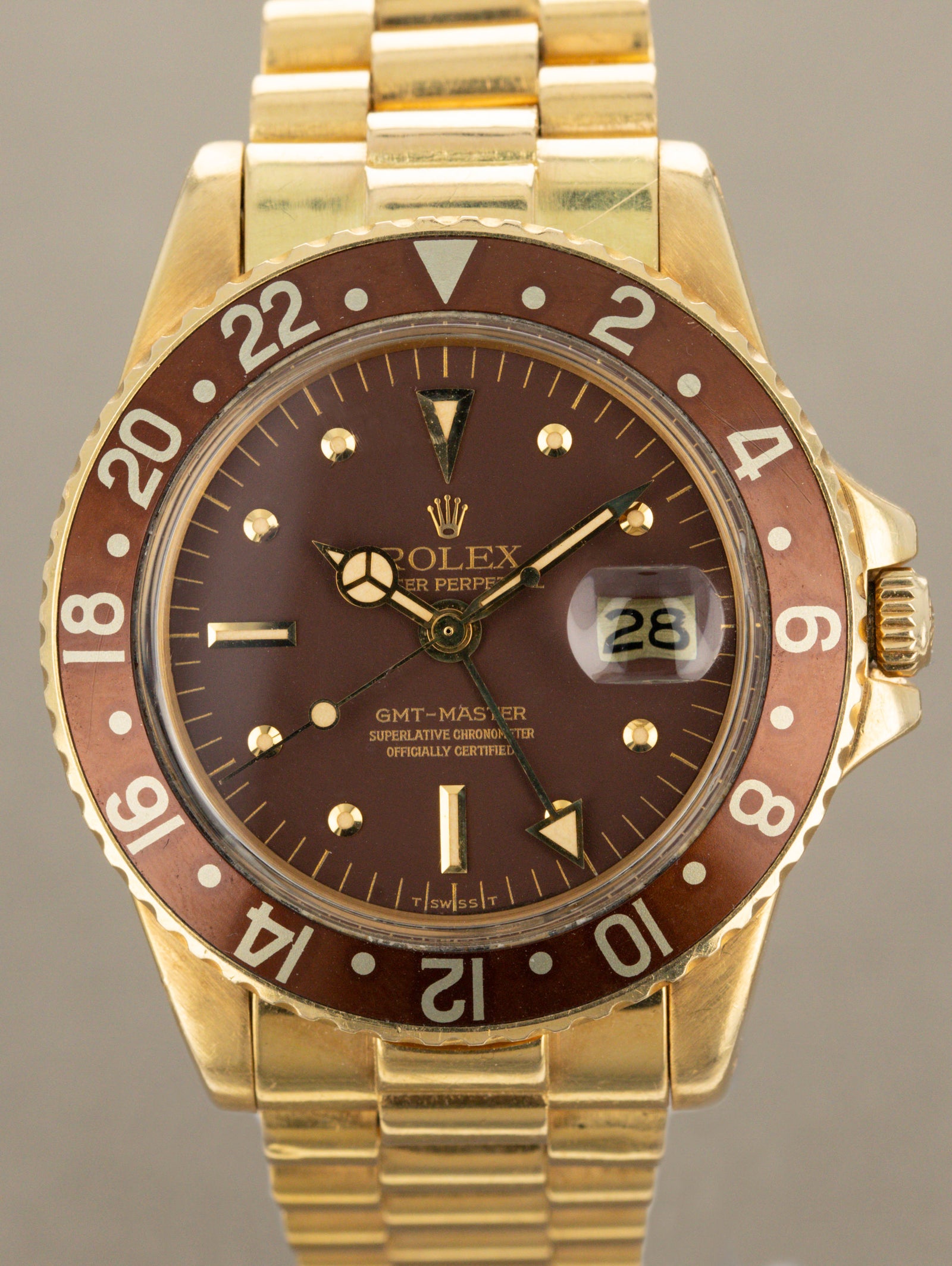 Rolex GMT-Master Ref. 1675/8 - 'Root Beer Nipple' Dial